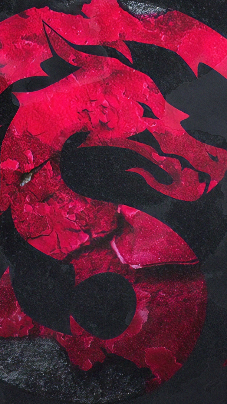 Video Game Mortal Kombat, Logo, 750x1334, Phone HD Wallpaper