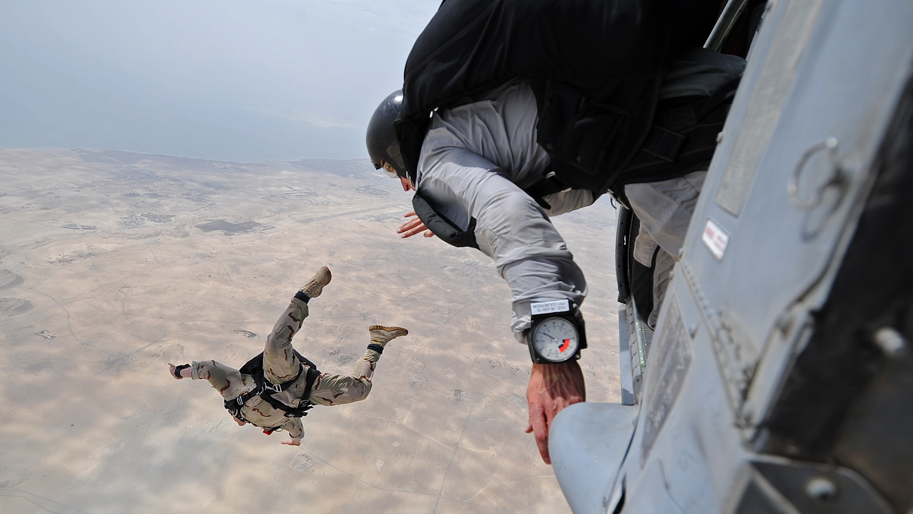 U.S. Navy, soldier, landing, troops, aircraft, landing force, HD Wallpaper