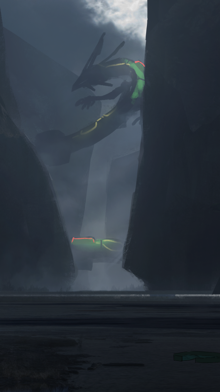 Anime Pokémon, Rayquaza (Pokémon), 750x1334, Phone HD Wallpaper
