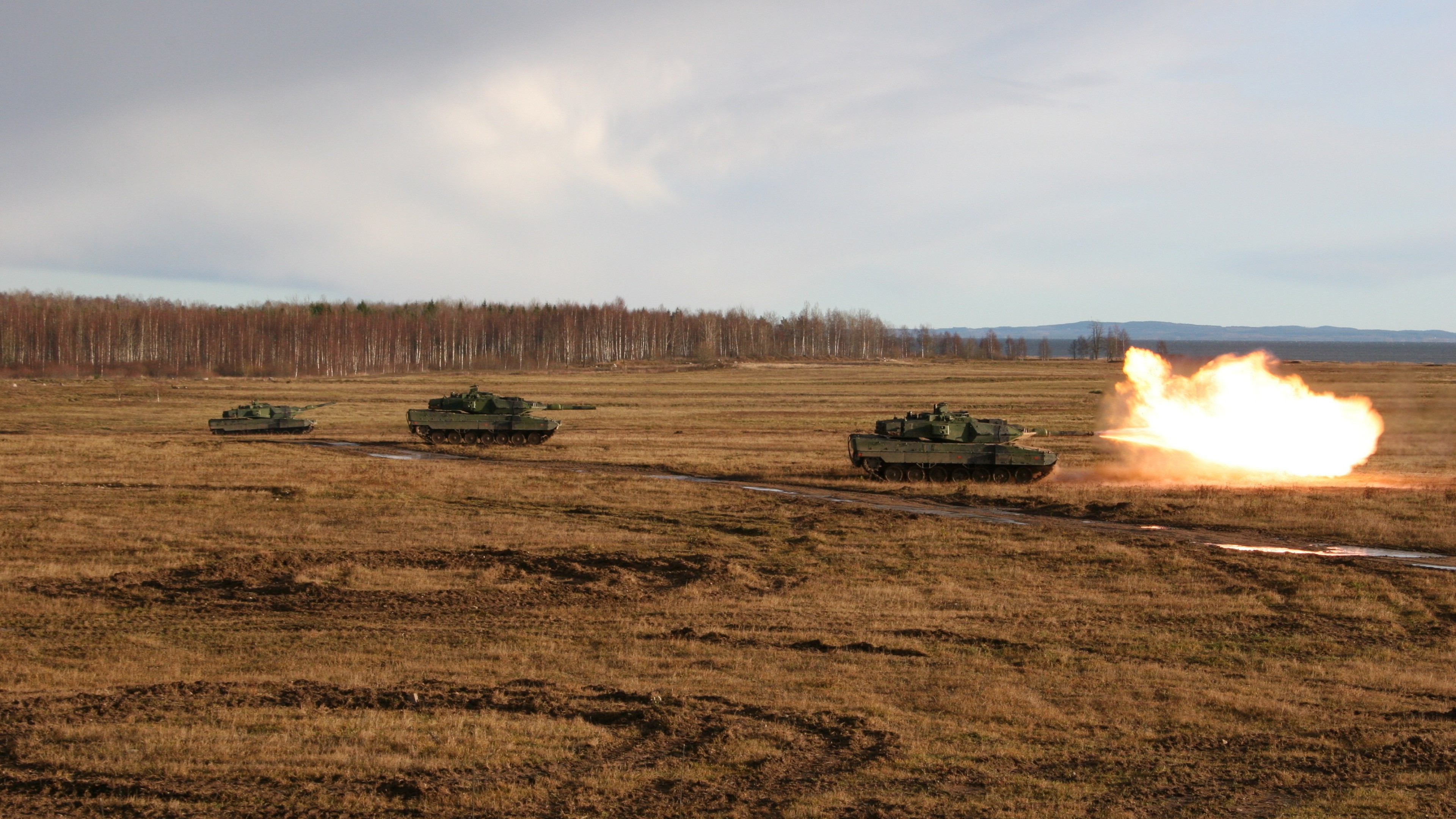 Merkava, Mk.4M, Windbreaker, Wind coat, tank, MBT, Israel, Defense Forces, firing, field, HD Wallpaper