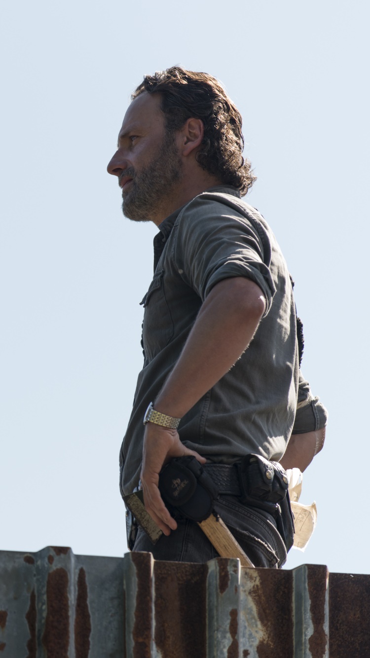 TV Show The Walking Dead, Rick Grimes, Andrew Lincoln, 750x1334, Phone HD Wallpaper