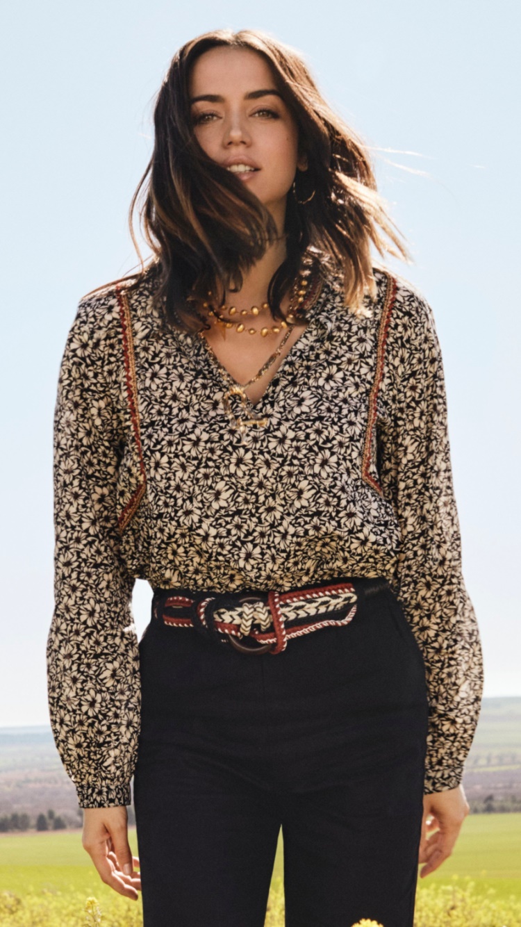 Celebrity Ana de Armas, Brunette, Actress, Cuban, 750x1334, Phone HD Wallpaper