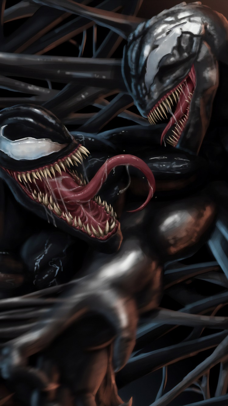 Movie Venom, Riot (Marvel Comics), 750x1334, Phone HD Wallpaper