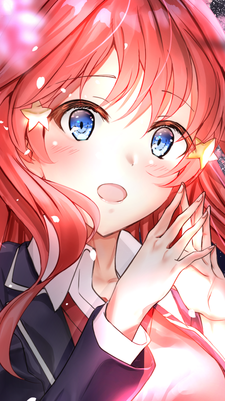 Anime The Quintessential Quintuplets, Itsuki Nakano, 750x1334, Phone HD Wallpaper