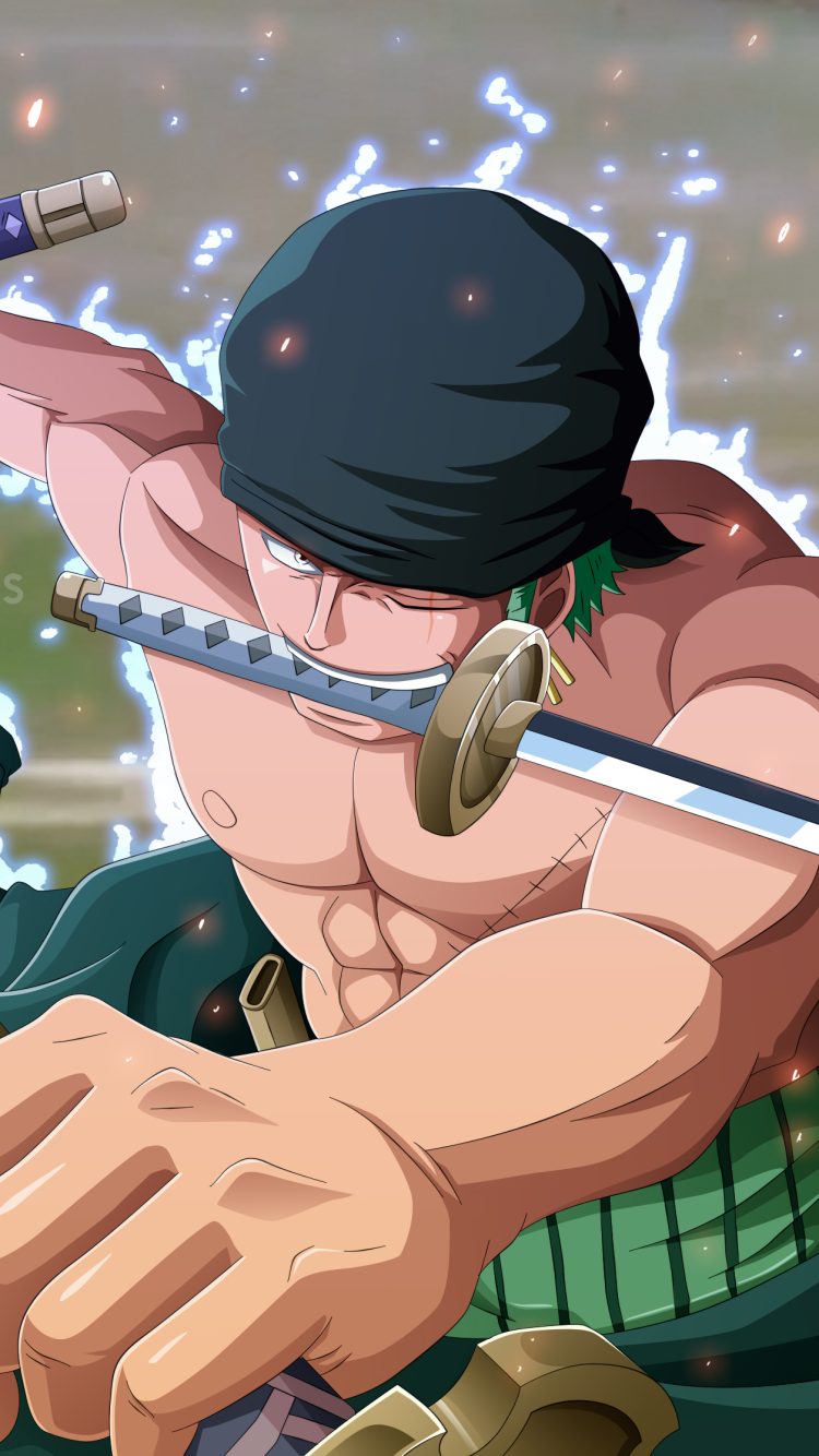 Anime One Piece, Roronoa Zoro, 750x1334, Phone HD Wallpaper