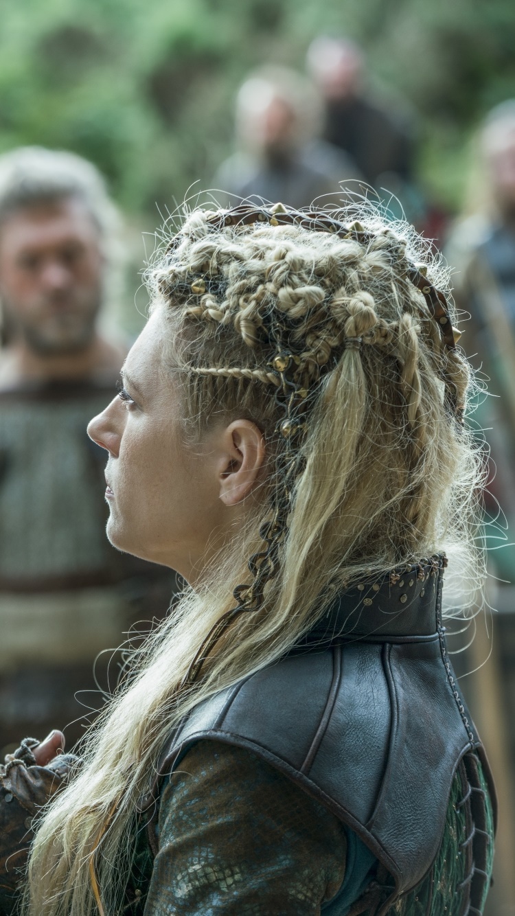 TV Show Vikings, Katheryn Winnick, Lagertha (Vikings), 750x1334, Phone HD Wallpaper