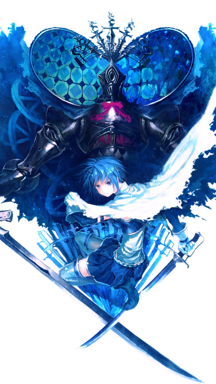 Anime Puella Magi Madoka Magica, Sayaka Miki, 750x1334, Phone HD Wallpaper