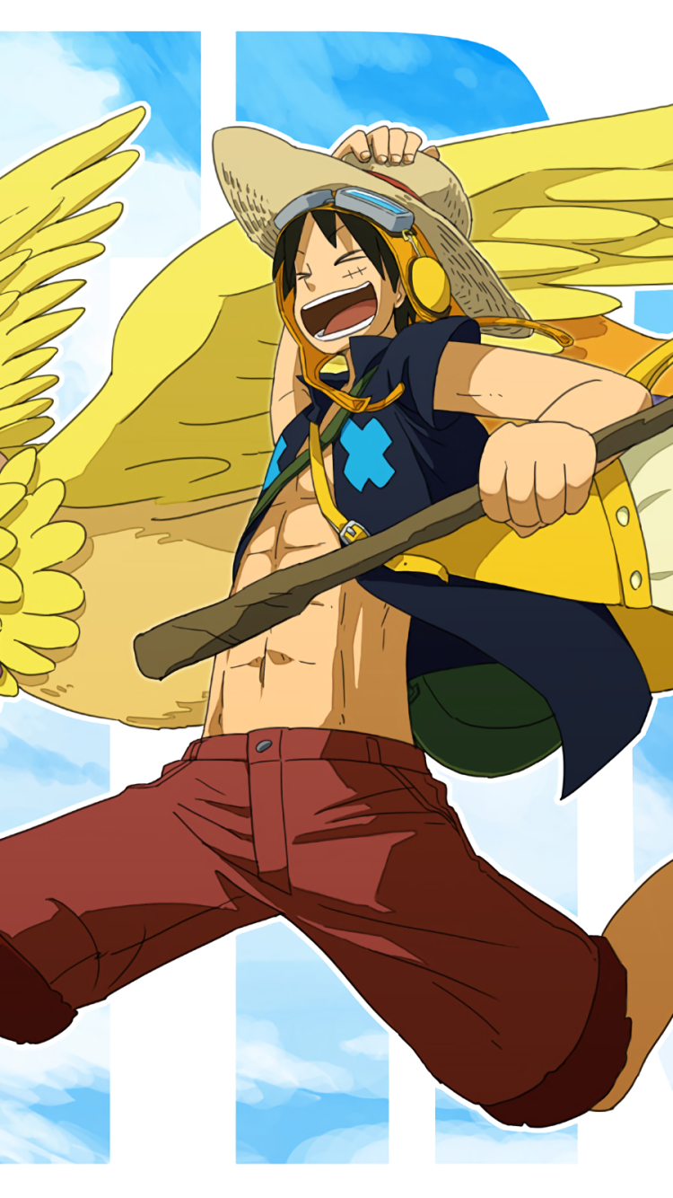 Anime One Piece, Monkey D. Luffy, 750x1334, Phone HD Wallpaper