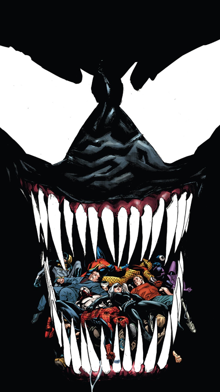 Comics Venom, 750x1334, Phone HD Wallpaper