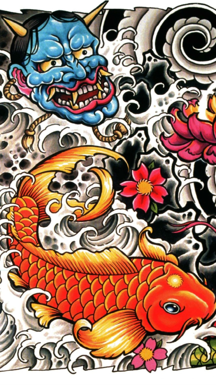 Artistic Tattoo, 750x1334, Phone HD Wallpaper