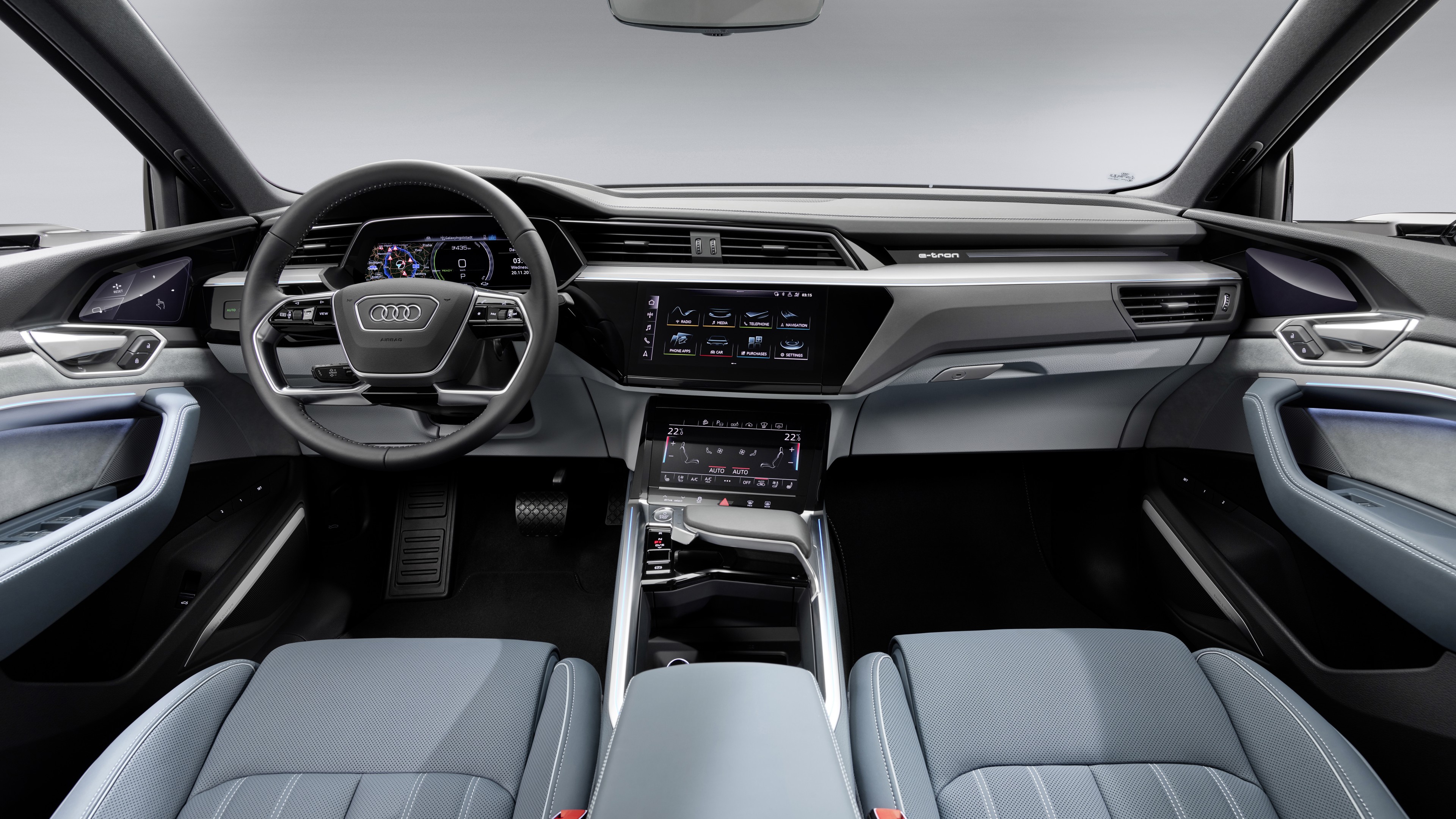 Audi e-tron Sportback, 2020 Cars, SUV, electric cars, 4K, HD Wallpaper