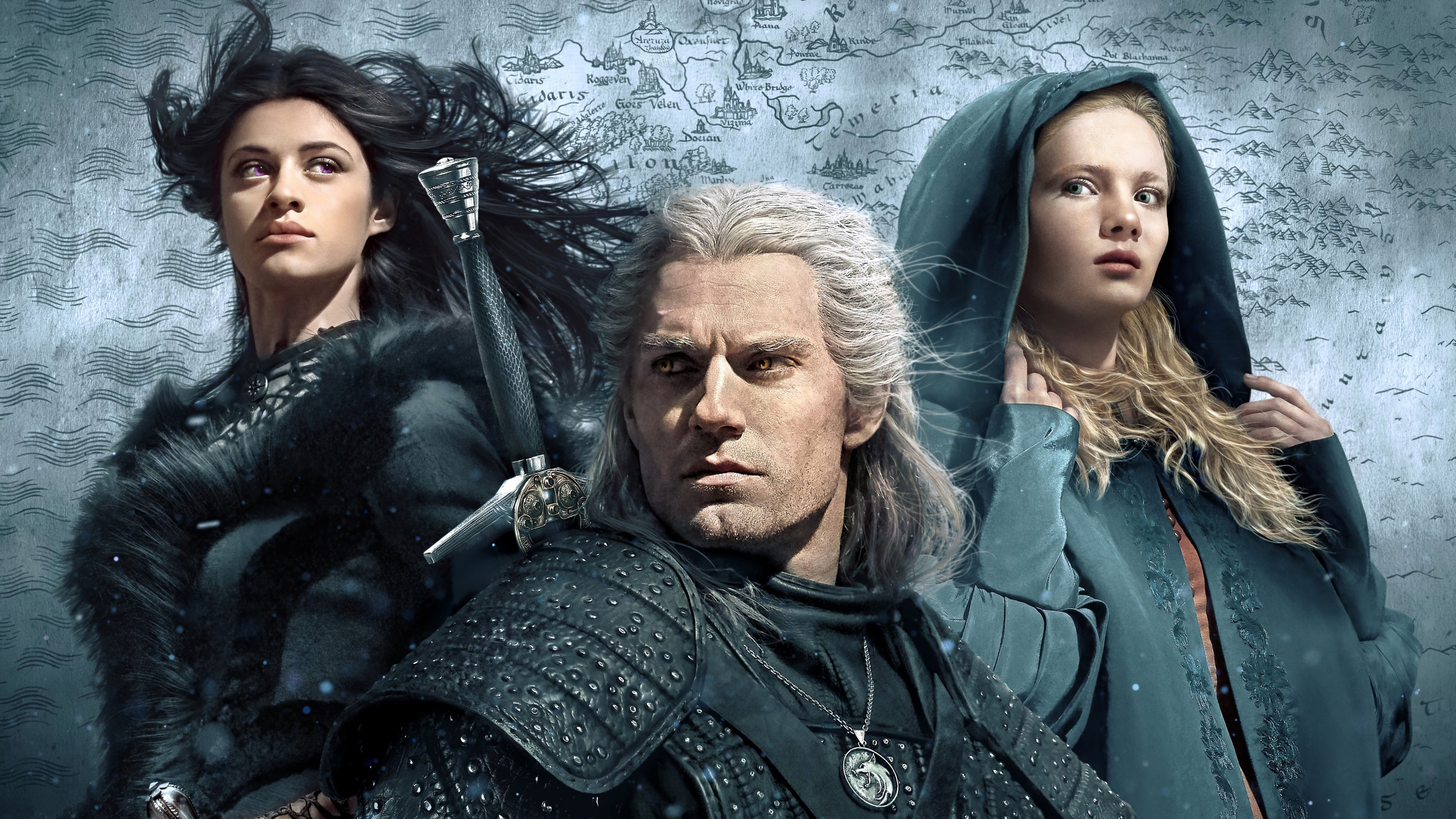 The Witcher, poster, 4K, HD Wallpaper