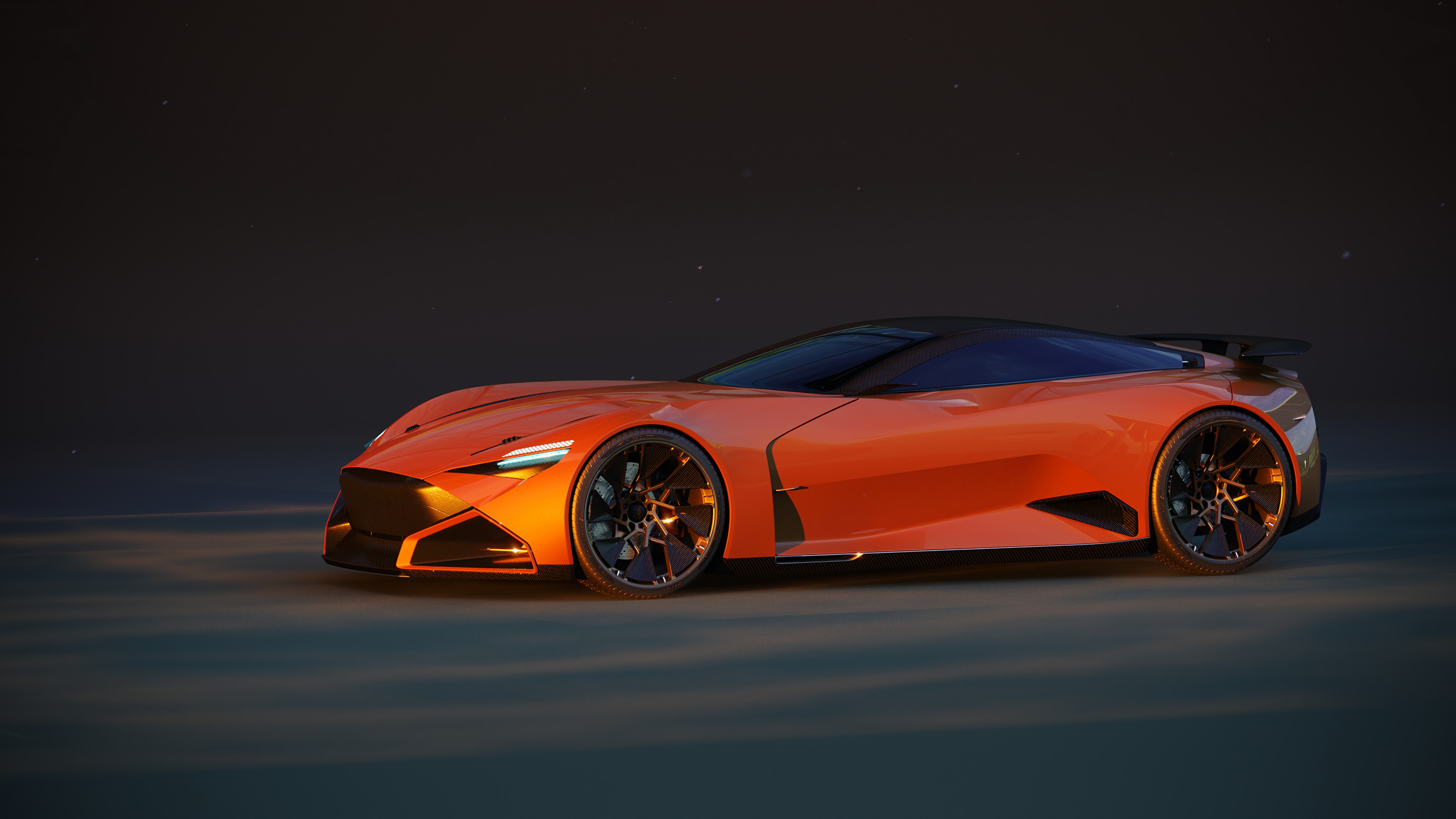 Continental Supercar, supercar, 4K, HD Wallpaper