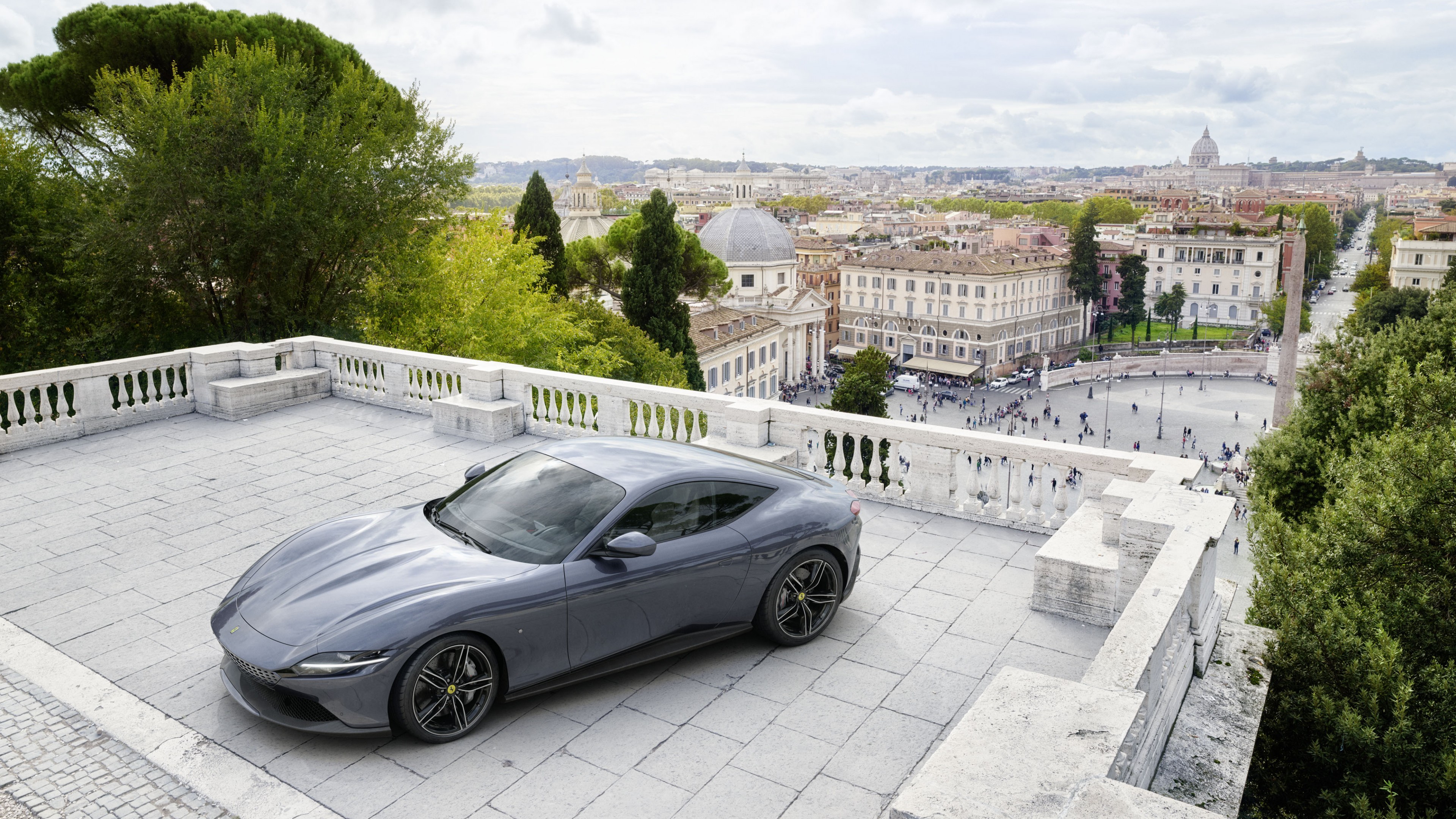 Ferrari Roma F169, 2020 cars, luxury cars, 4K, HD Wallpaper