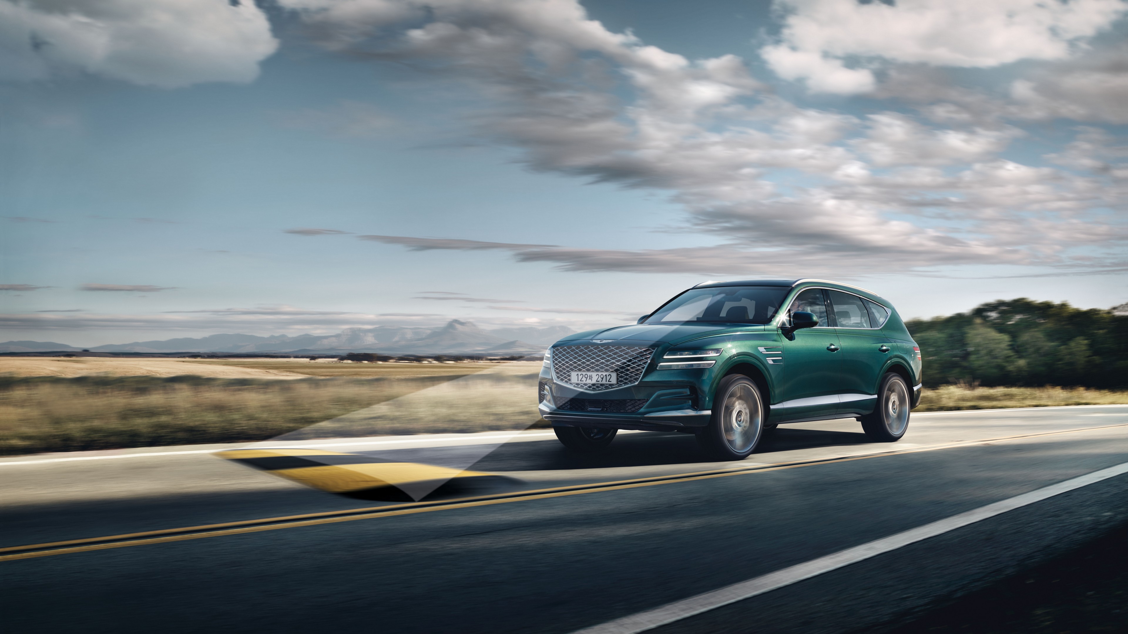 Genesis GV80, 2021 cars, SUV, luxury cars, 4K, HD Wallpaper