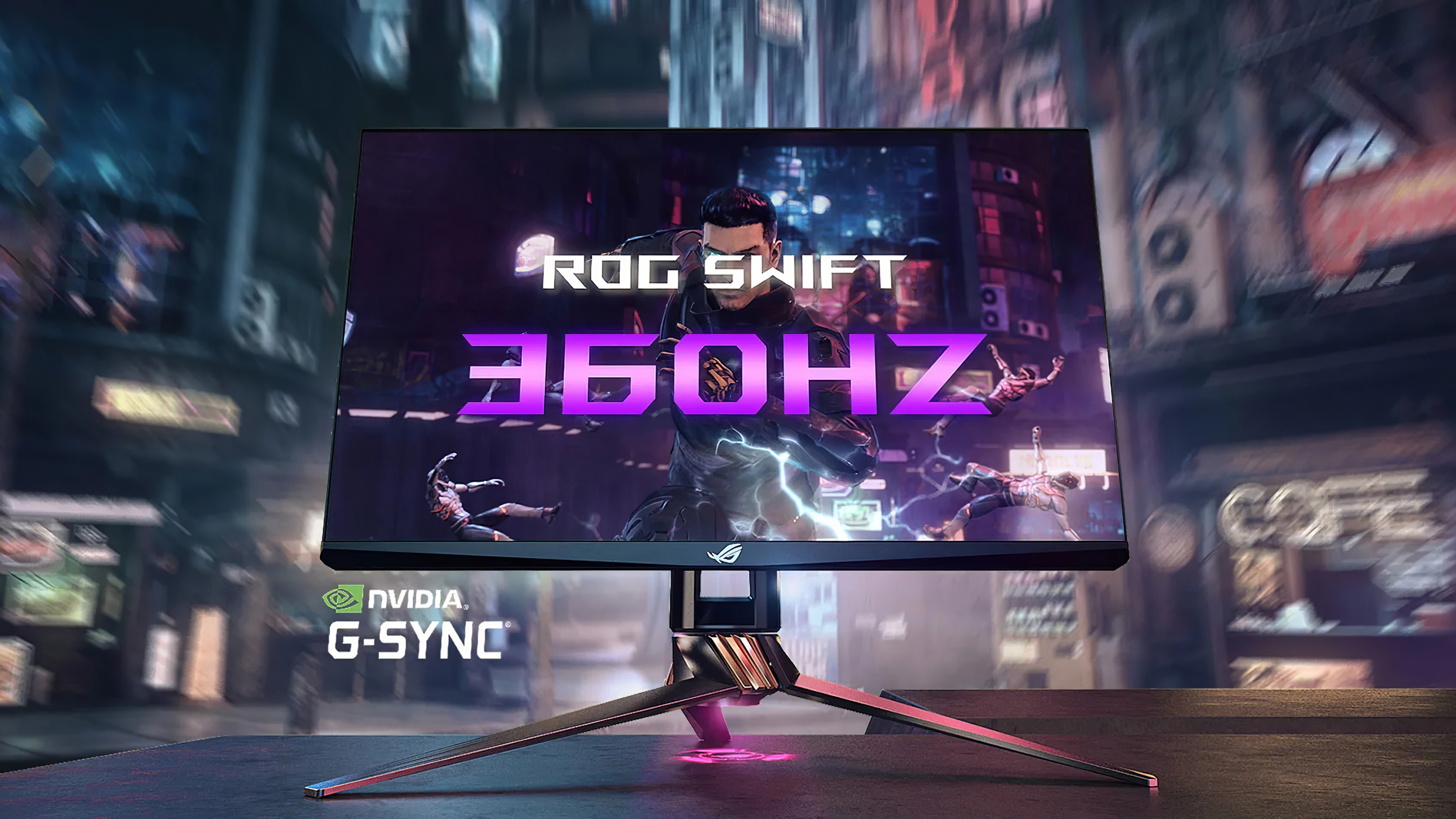 Asus ROG Swift, CES 2020, 4K, HD Wallpaper