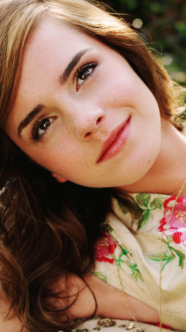Celebrity Emma Watson, 750x1334, Phone HD Wallpaper