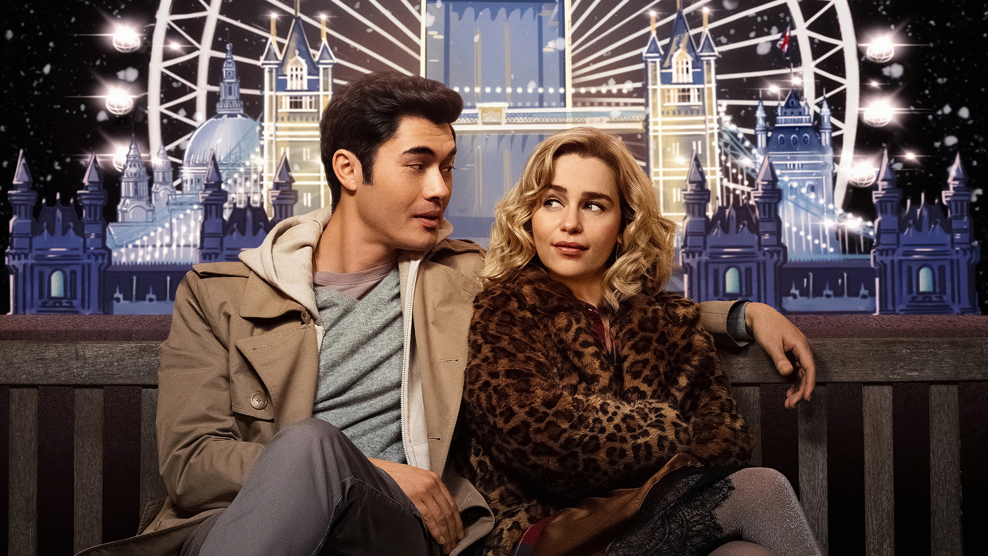 Last Christmas, Emilia Clarke, Henry Golding, 4K, HD Wallpaper