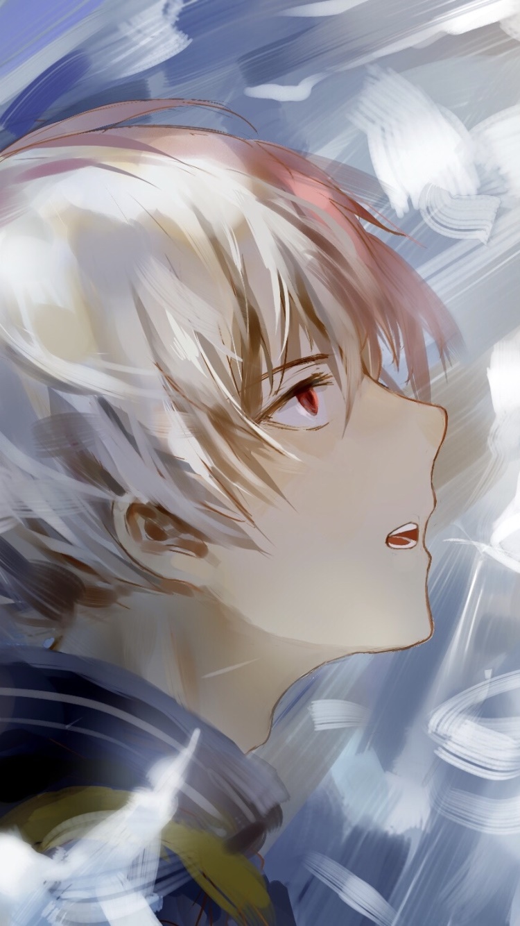 Anime My Hero Academia, Shoto Todoroki, 750x1334, Phone HD Wallpaper