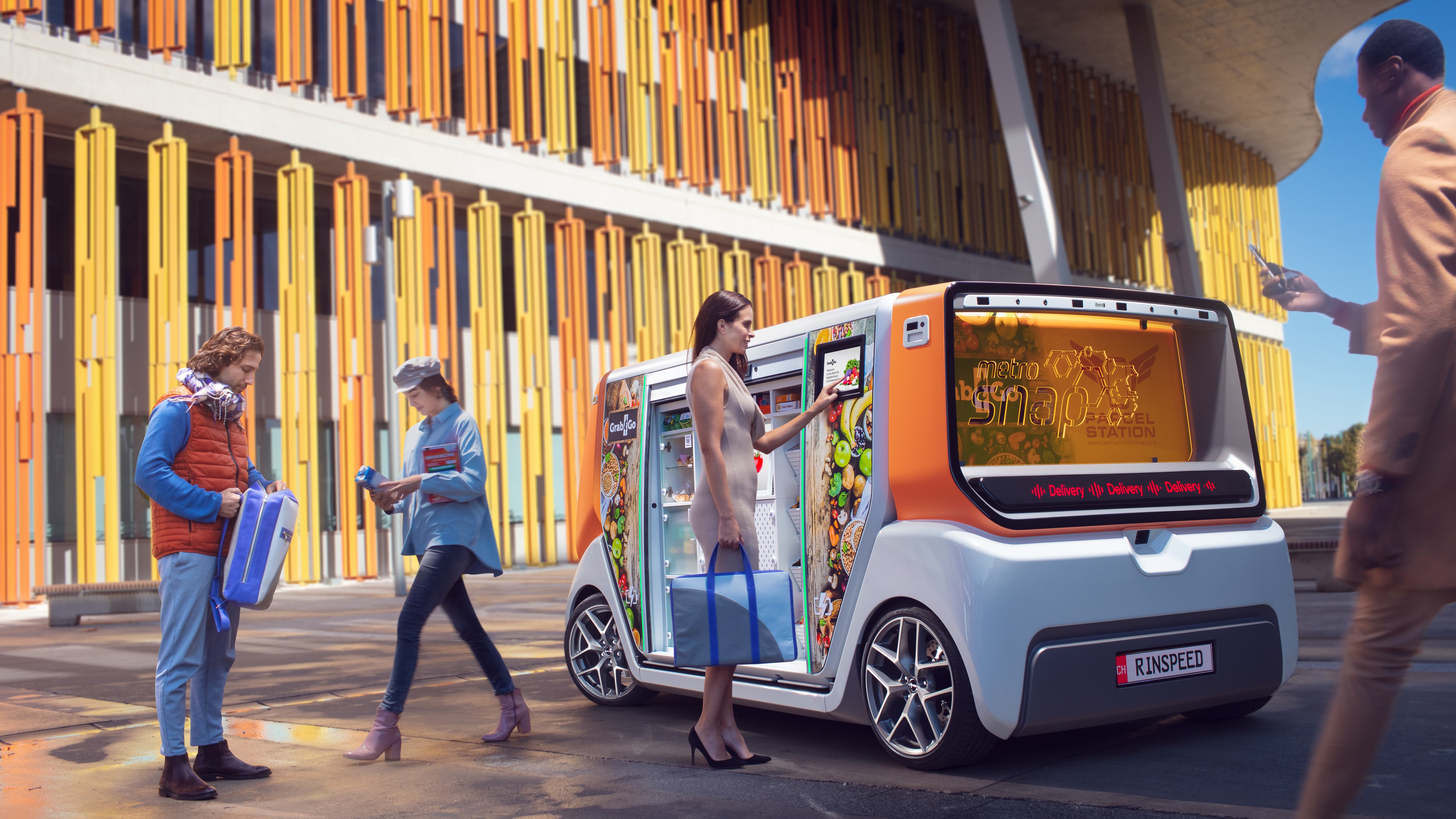 Rinspeed MetroSnap, CES 2020, 4K, HD Wallpaper