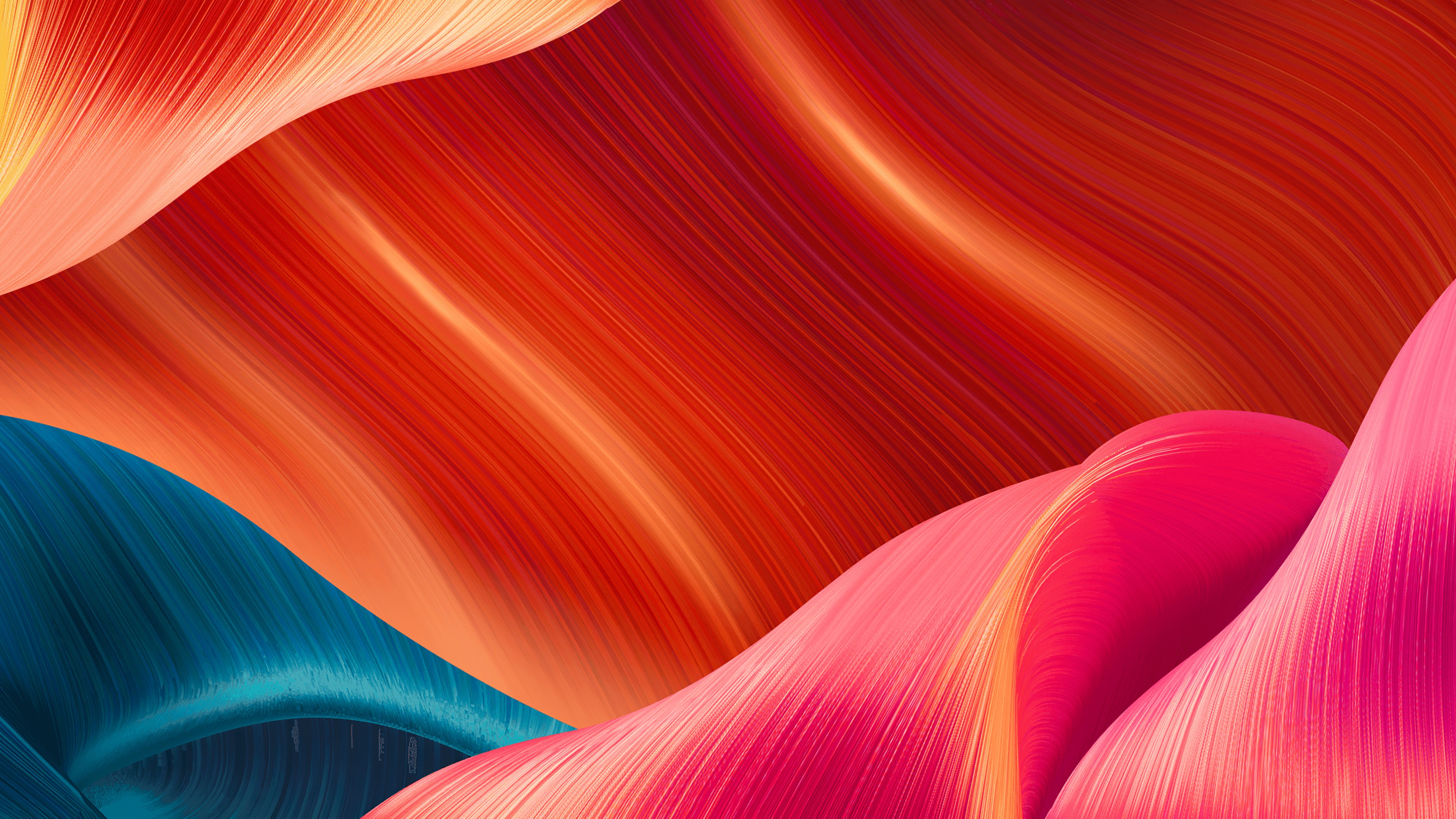 ColorOS 7, Android 10, abstract, 4K, HD Wallpaper