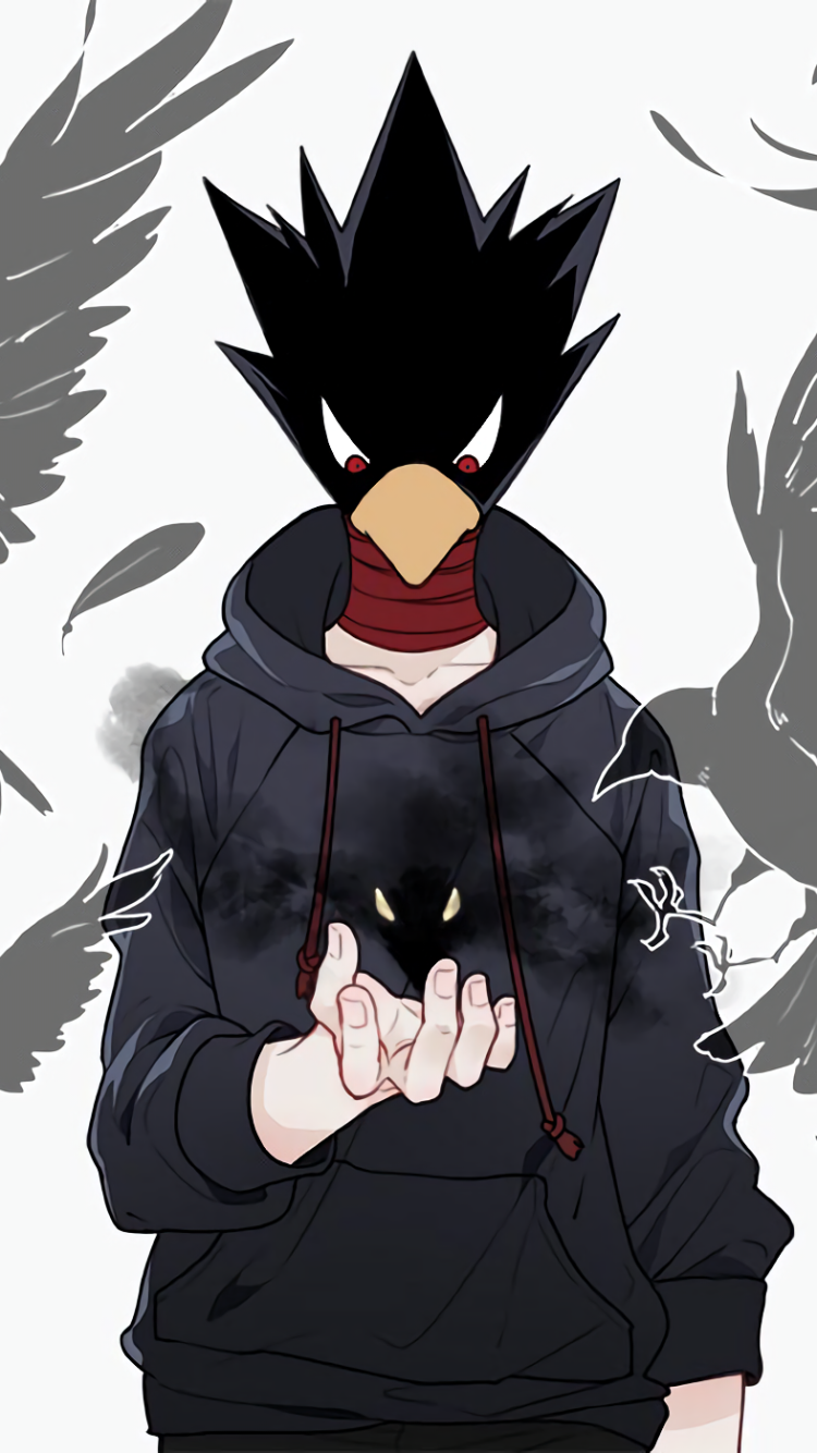 Anime My Hero Academia, Fumikage Tokoyami, 750x1334, Phone HD Wallpaper
