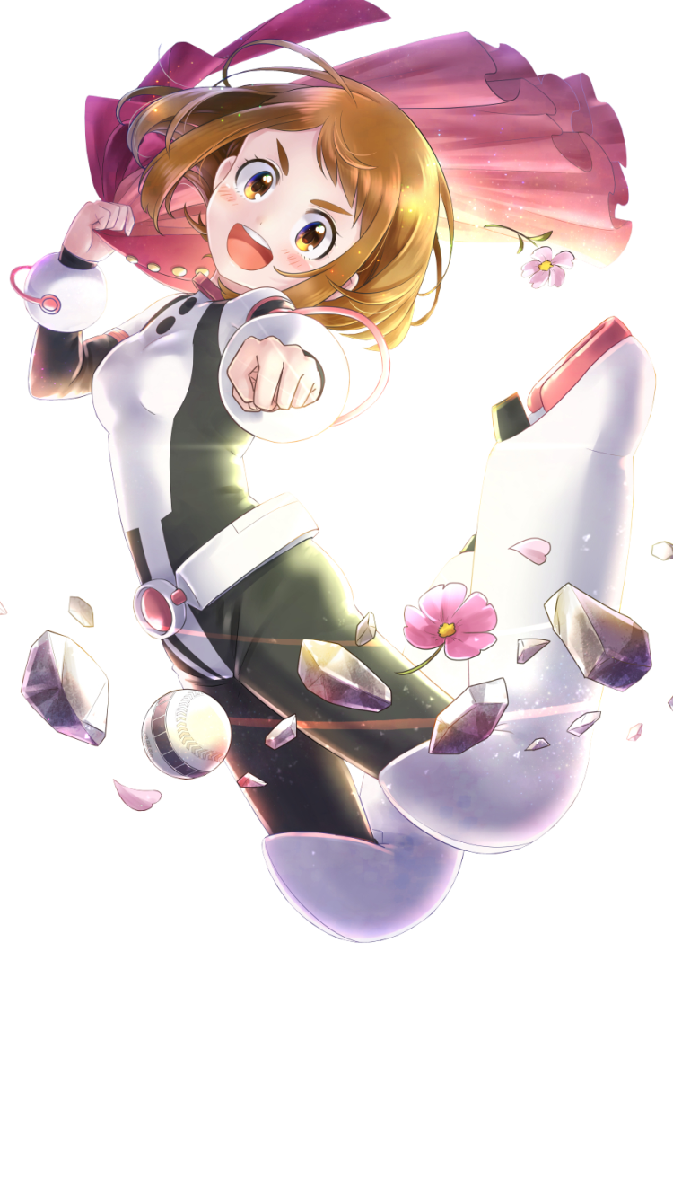 Anime My Hero Academia, Ochaco Uraraka, 750x1334, Phone HD Wallpaper