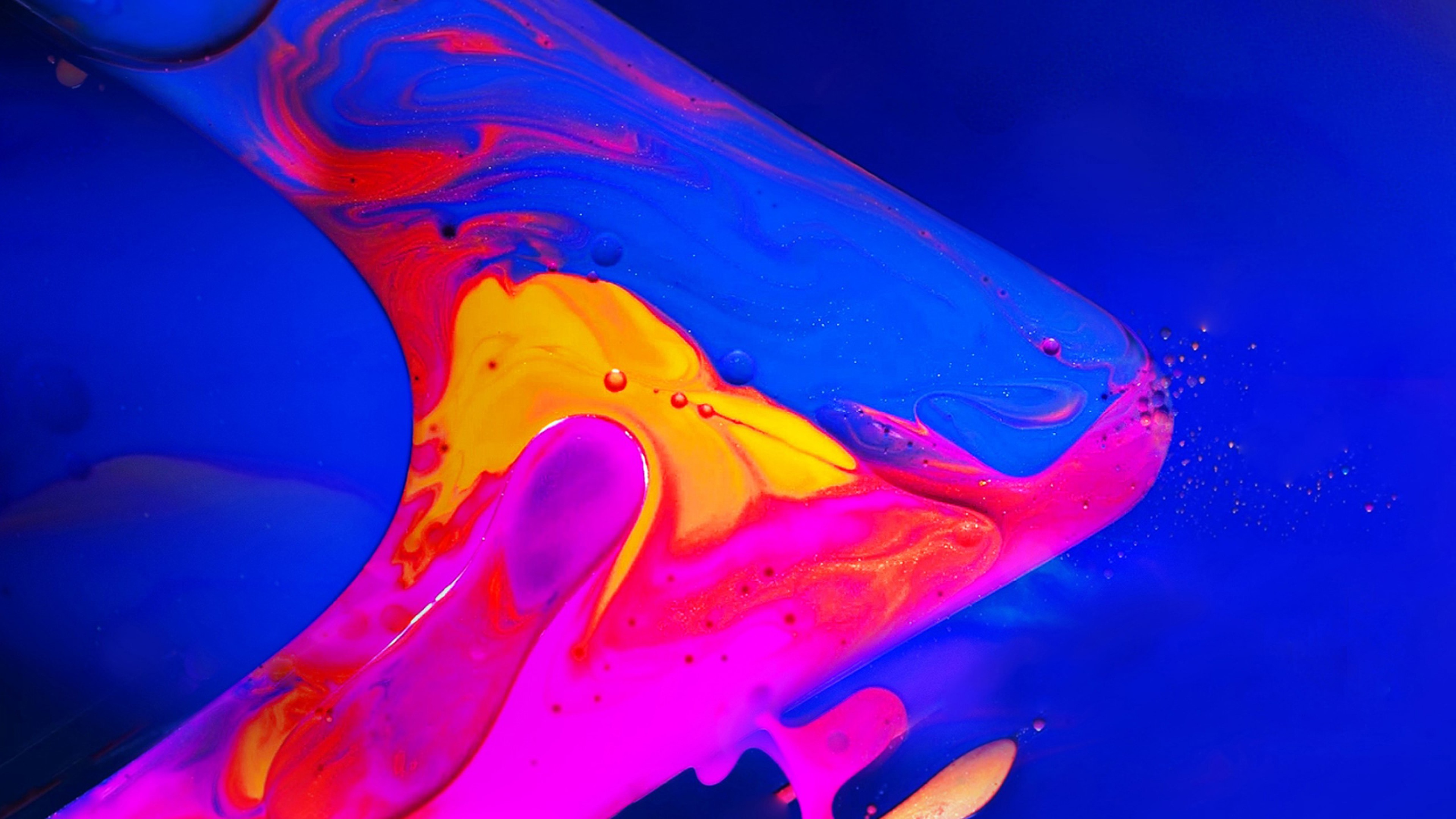 LG G8 ThinQ, colorful, 4K, HD Wallpaper