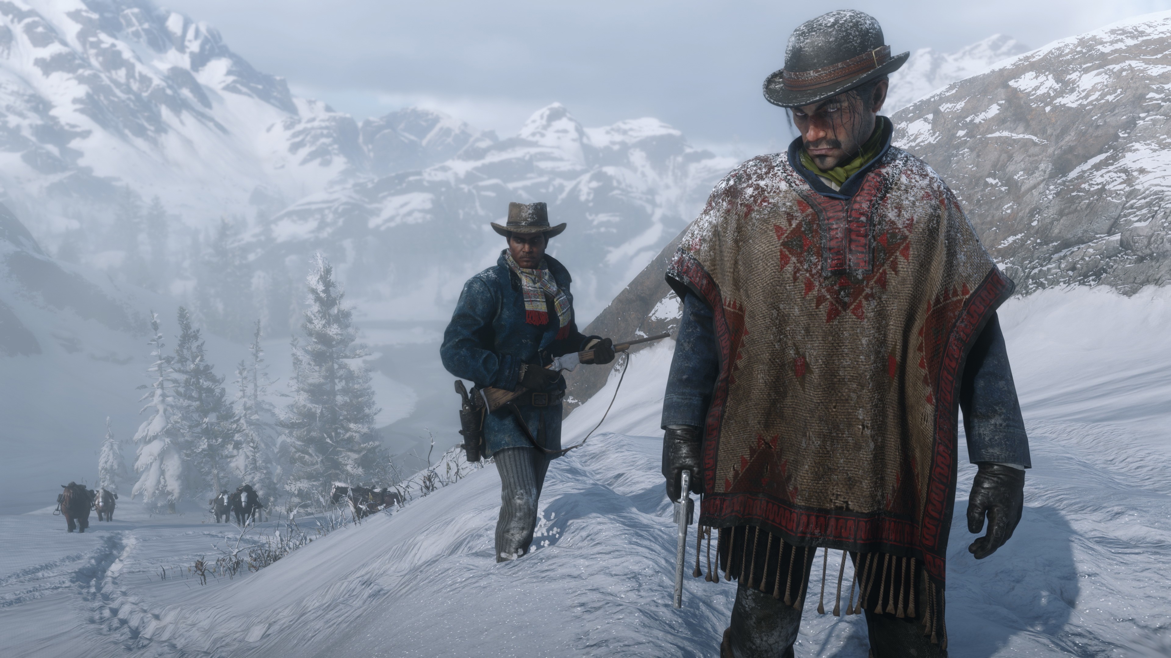 RDR2 PC, screenshot, 4K, HD Wallpaper