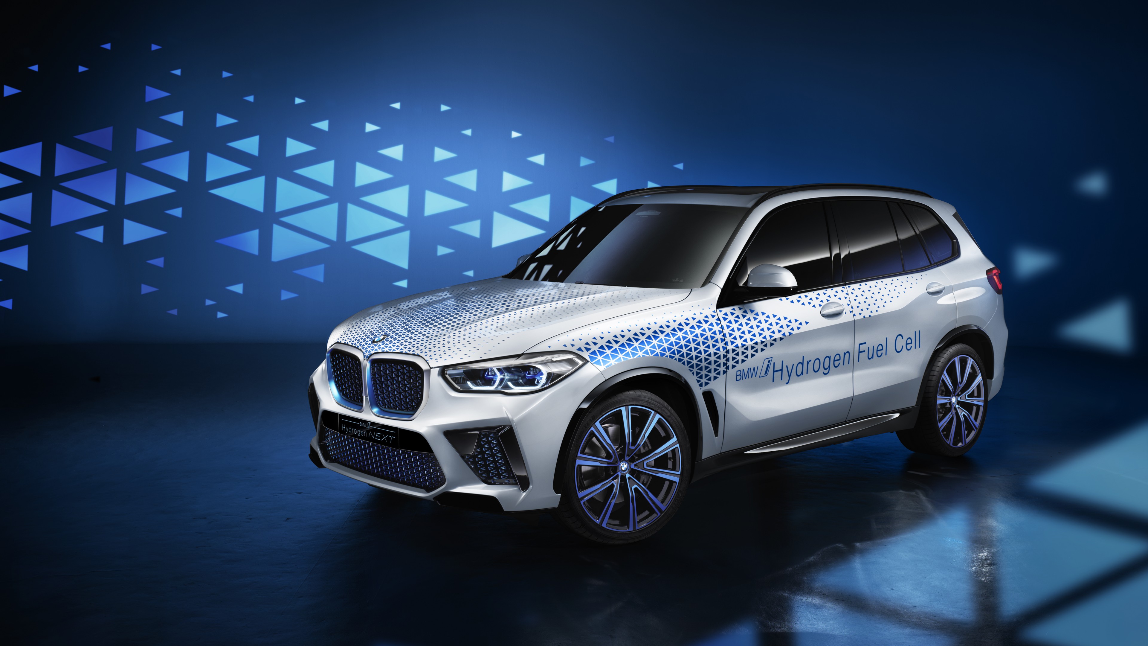 BMW i Hydrogen NEXT, SUV, hydrogen fuel cell, 4K, HD Wallpaper