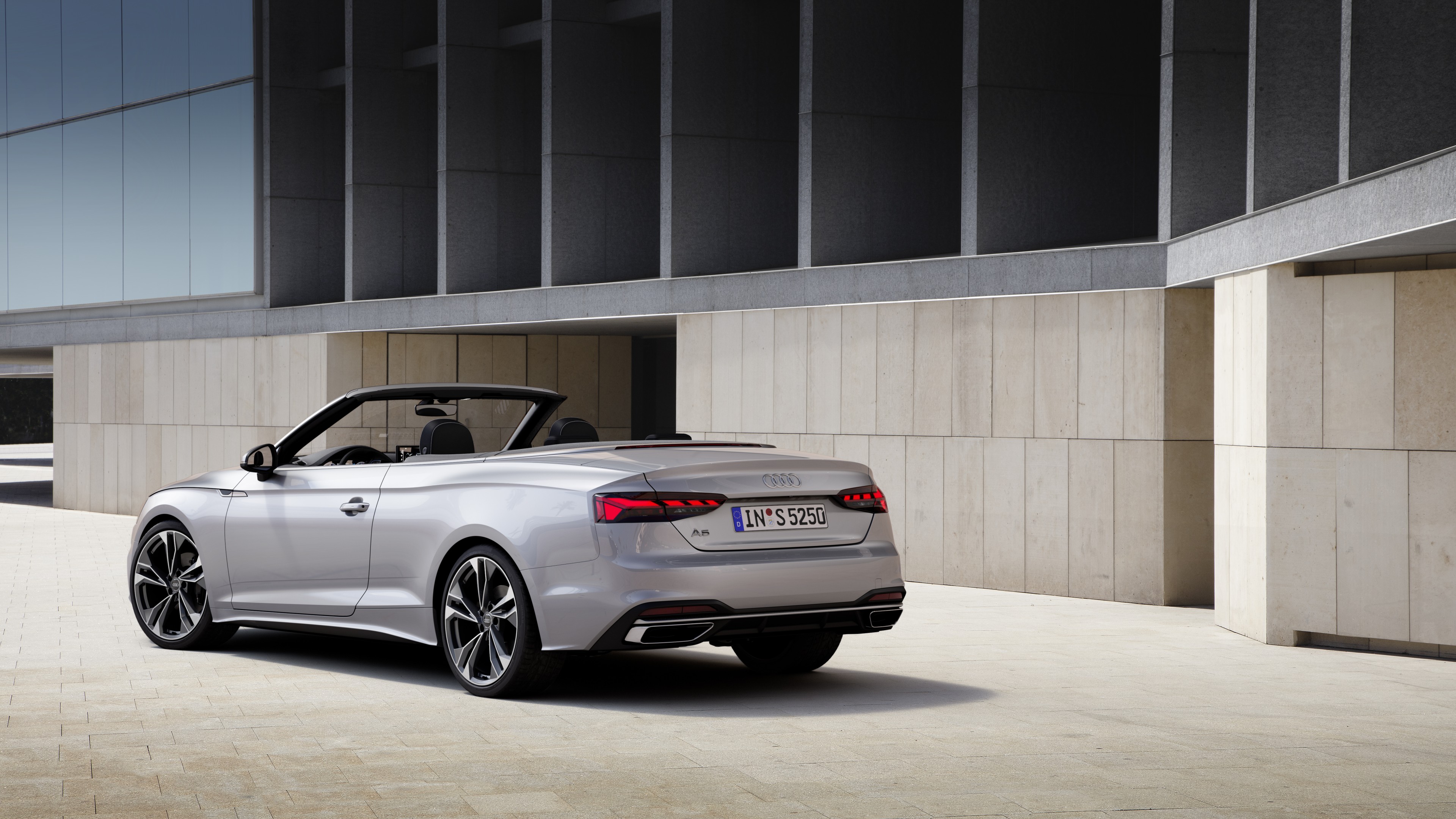 Audi A5 Cabriolet 40 TFSI, 2019 cars, 4K, HD Wallpaper