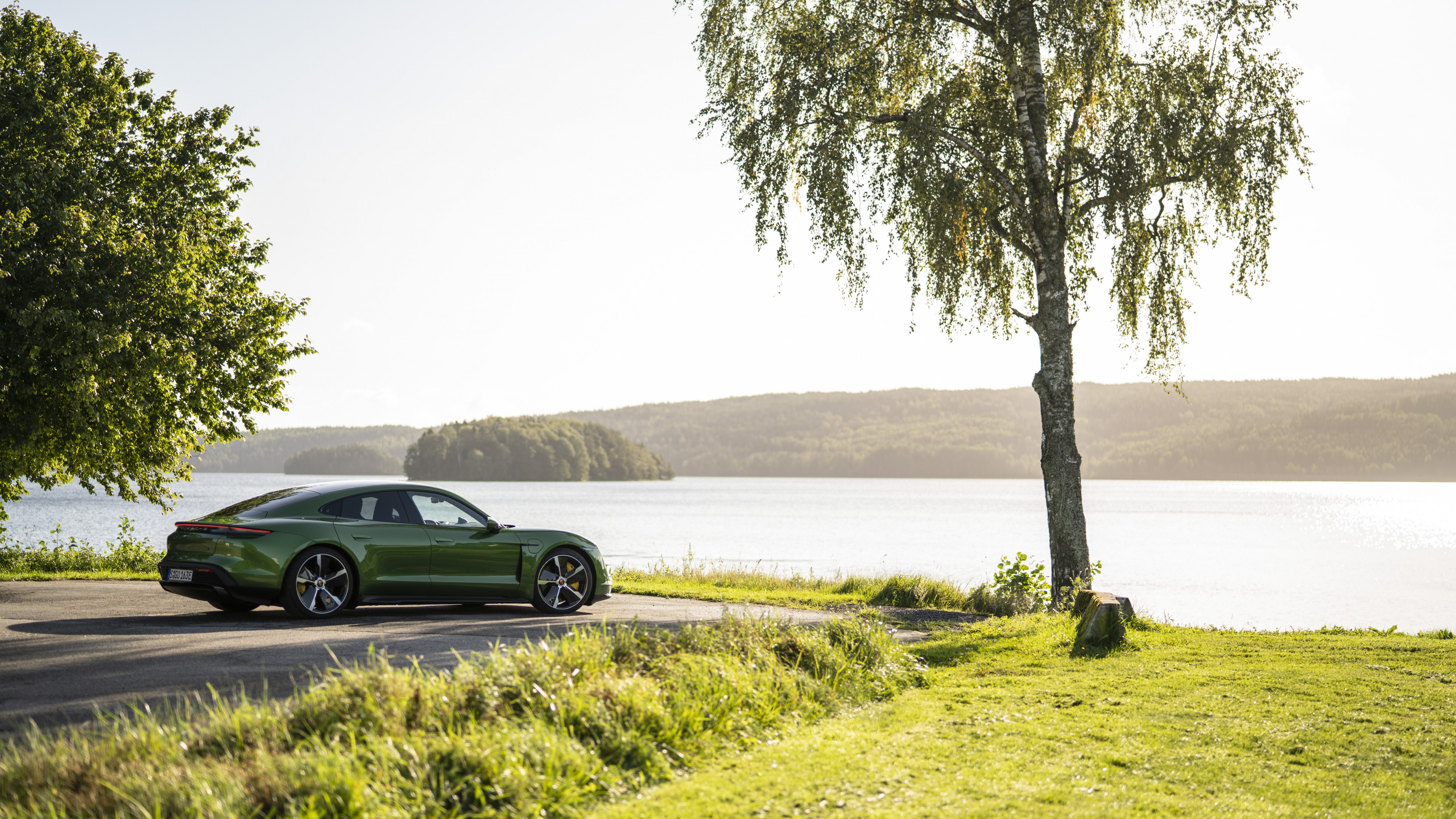 Porsche Taycan Turbo, electric cars, 2019 cars, 4K, HD Wallpaper