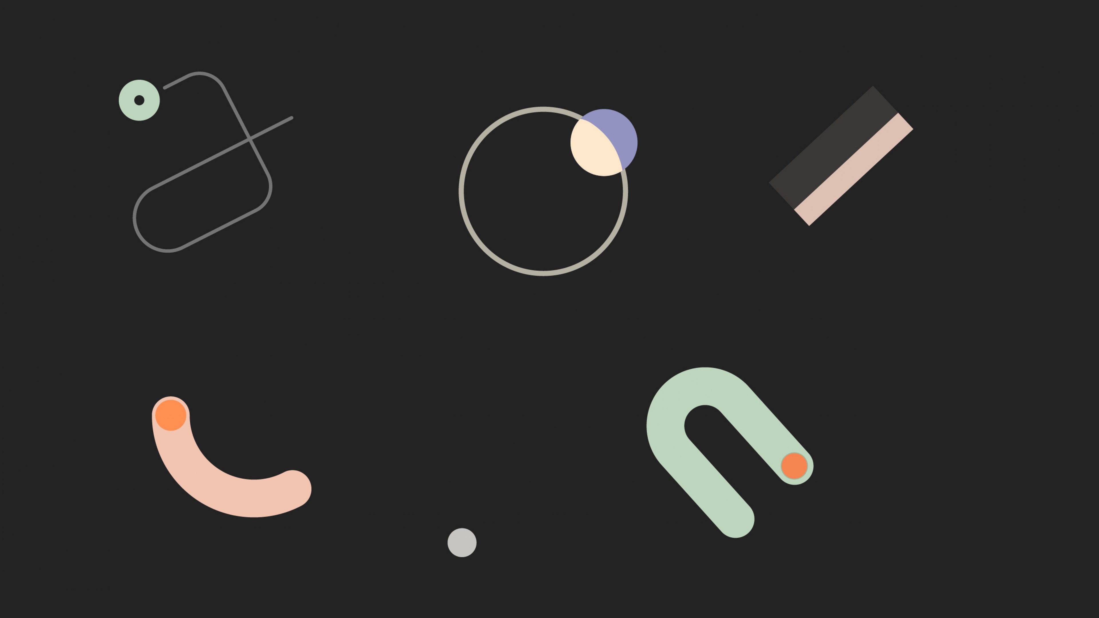 Google Pixel 4, abstract, Android 10, HD, HD Wallpaper