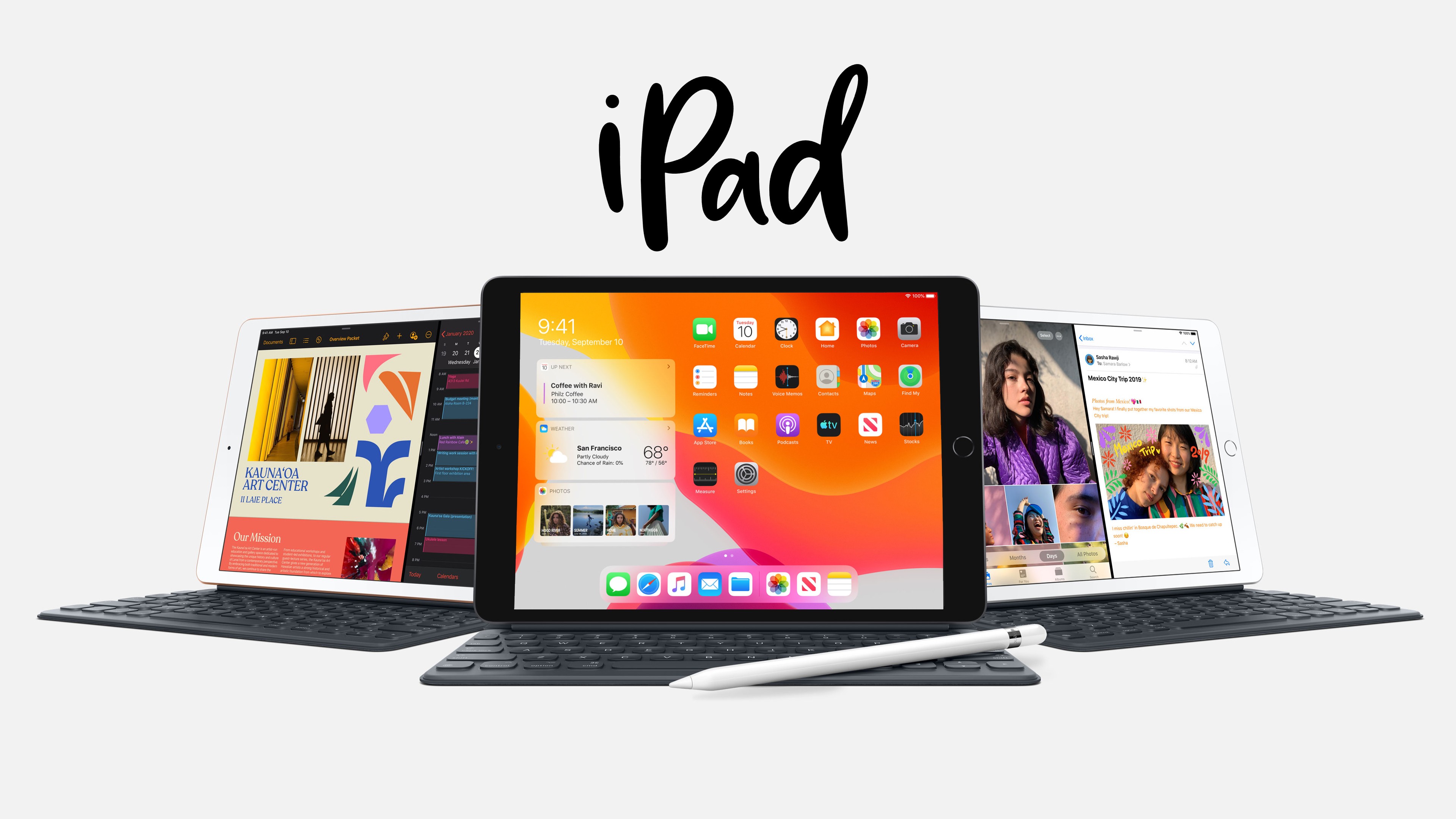 iPad 10.2‑inch, Apple September 2019 Event, 4K, HD Wallpaper