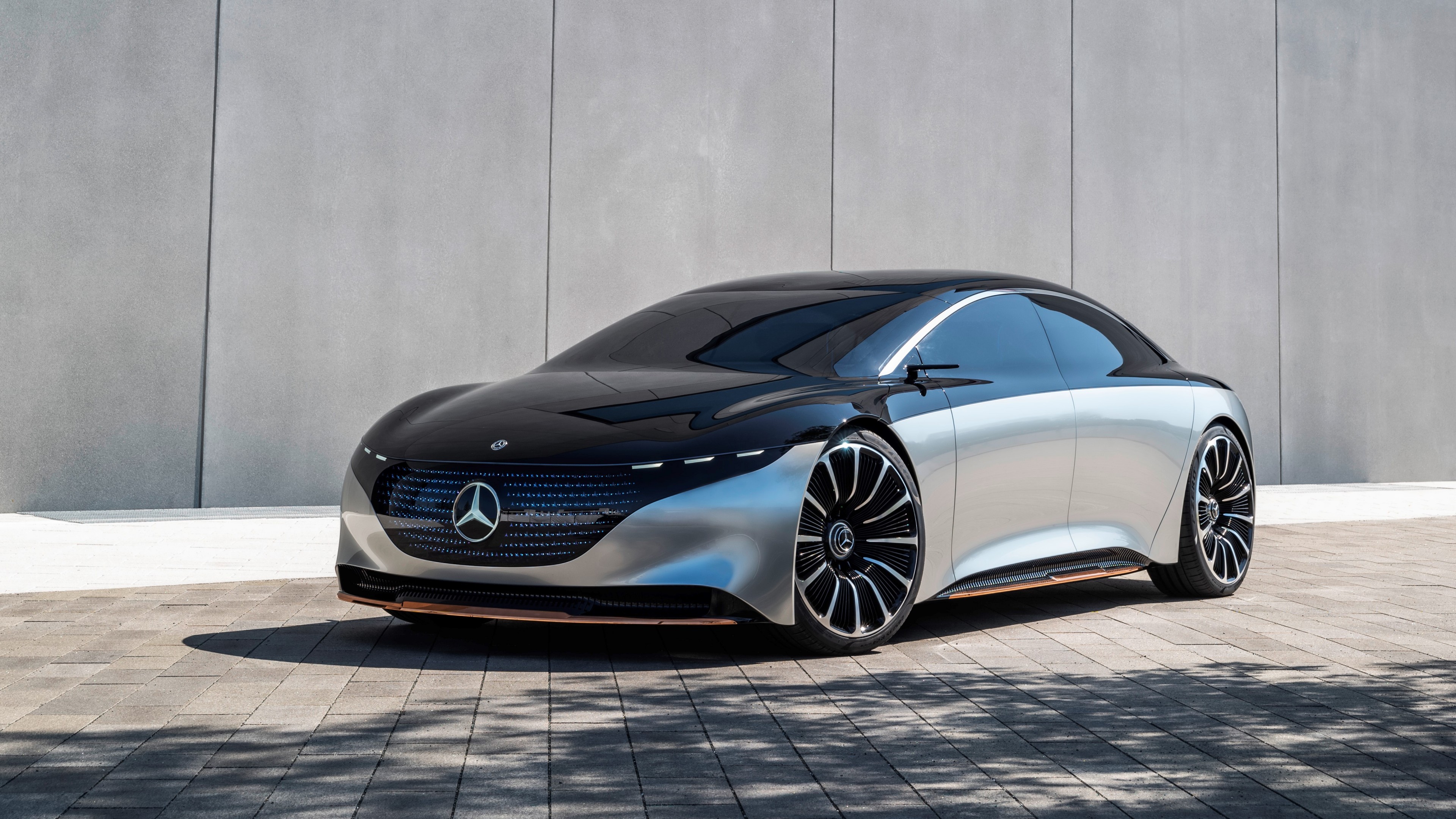 Mercedes-Benz Vision EQS, Frankfurt Motor Show 2019, 4K, HD Wallpaper