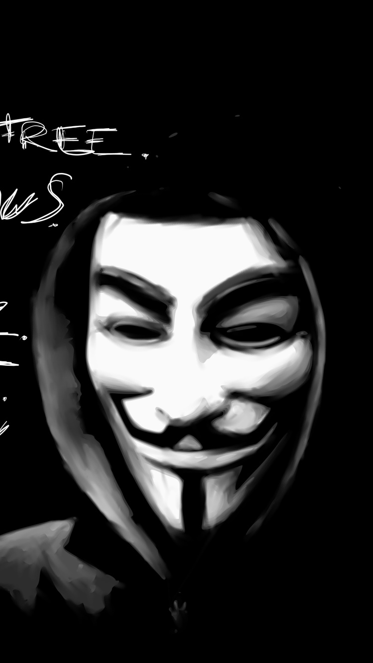 Technology Anonymous, 750x1334, Phone HD Wallpaper