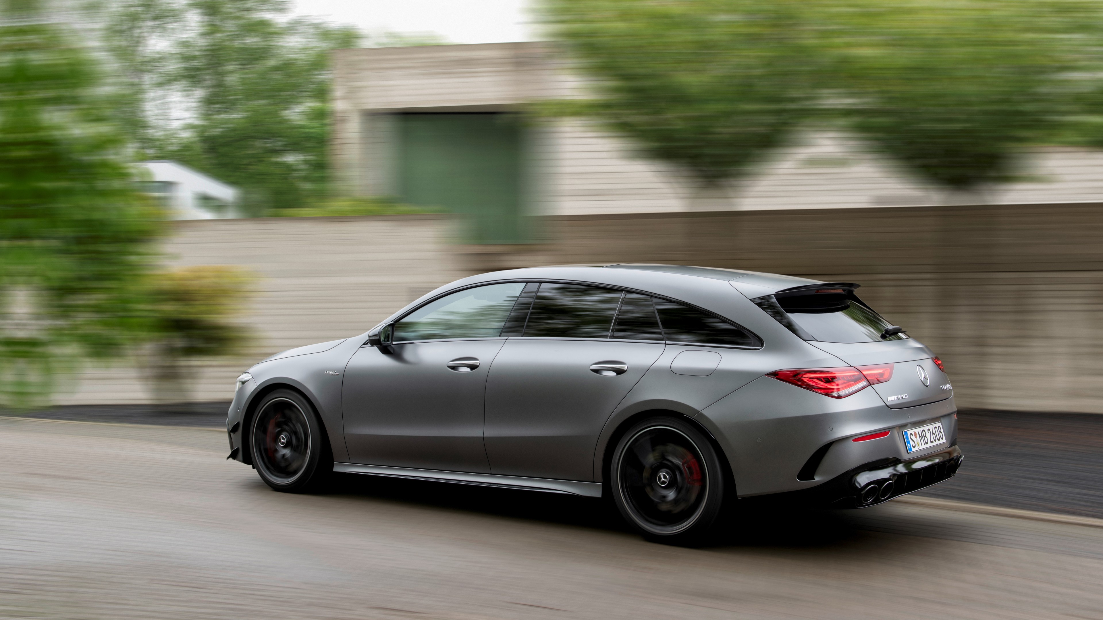 Mercedes-Benz CLA45 S AMG Shooting Brake, 2020 cars, 4K, HD Wallpaper