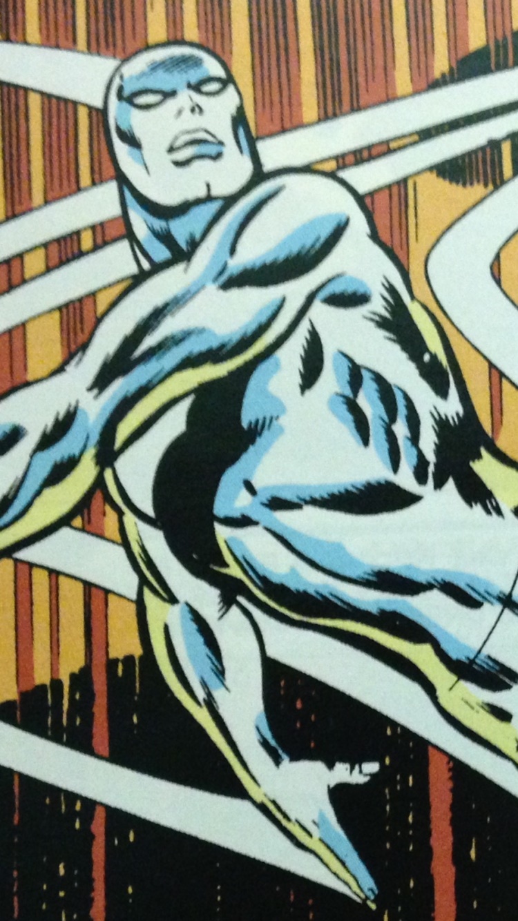 Comics Silver Surfer, 750x1334, Phone HD Wallpaper