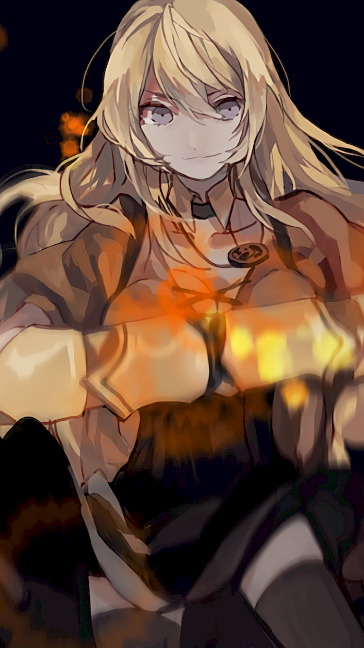 Anime RWBY, Yang Xiao Long, 750x1334, Phone HD Wallpaper
