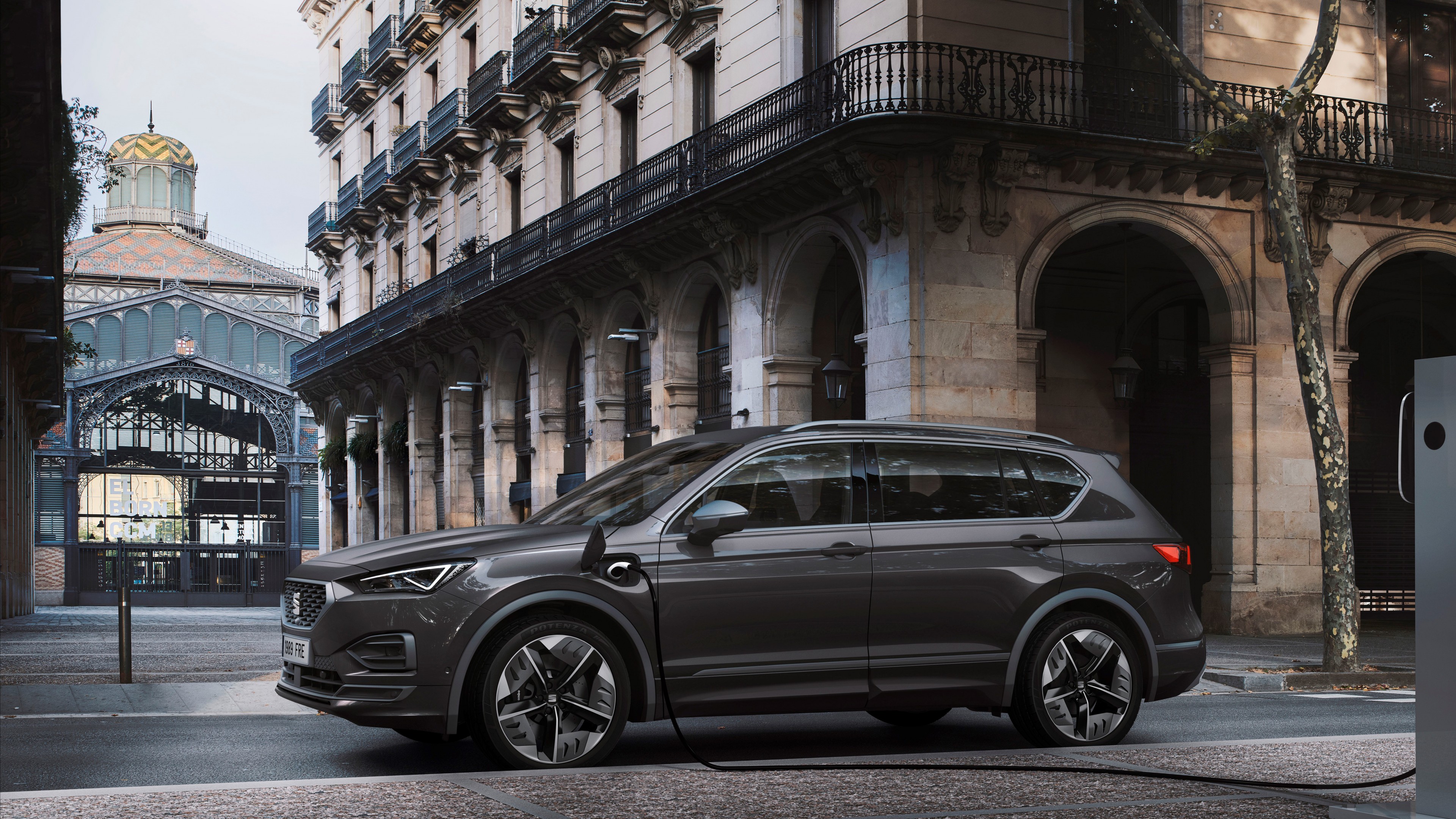 Seat Tarraco FR PHEV, electric cars, SUV, 2020 cars, 4K, HD Wallpaper