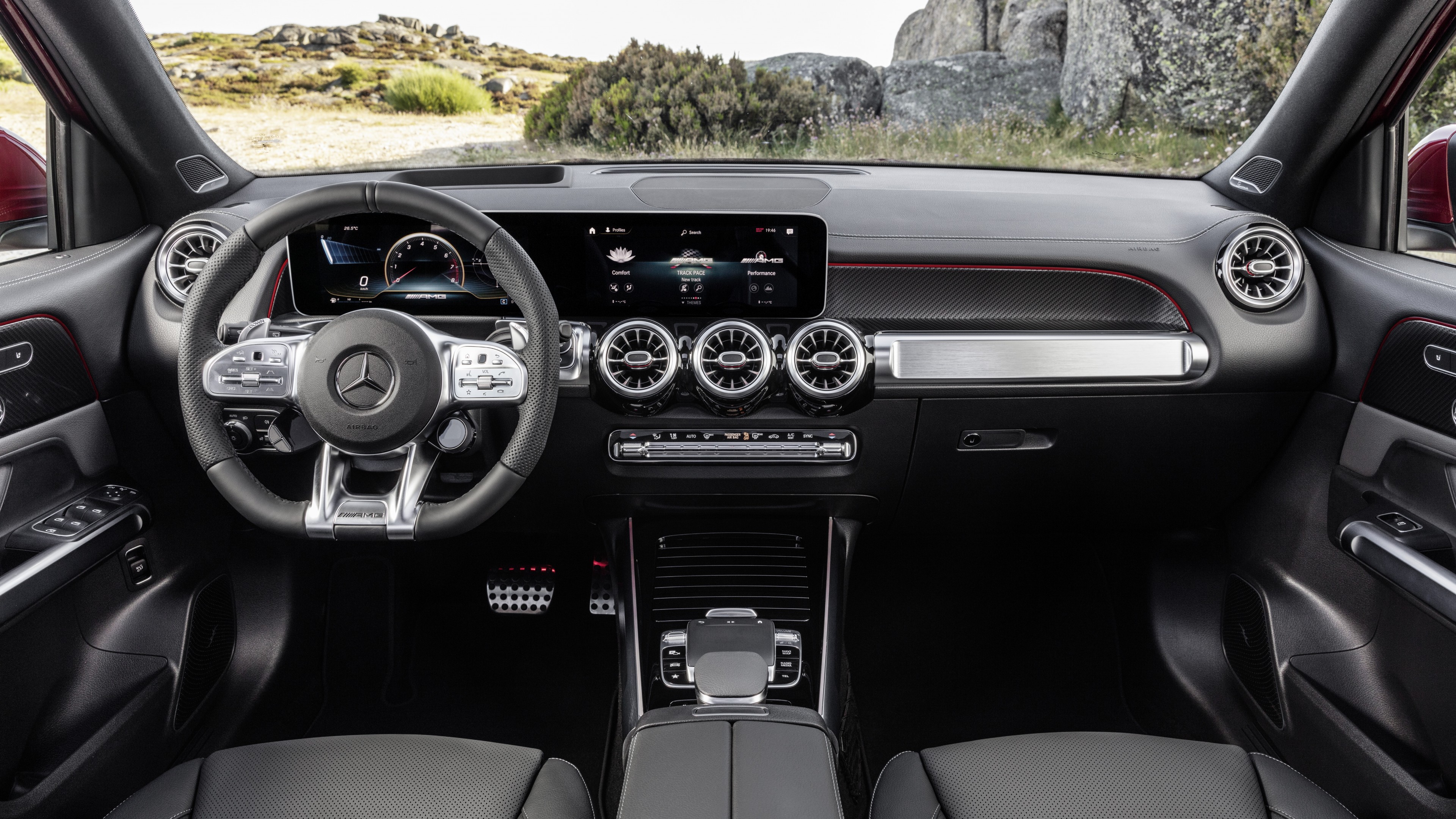 Mercedes-Benz GLB35 AMG 4Matic, SUV, 2020 cars, 4K, HD Wallpaper