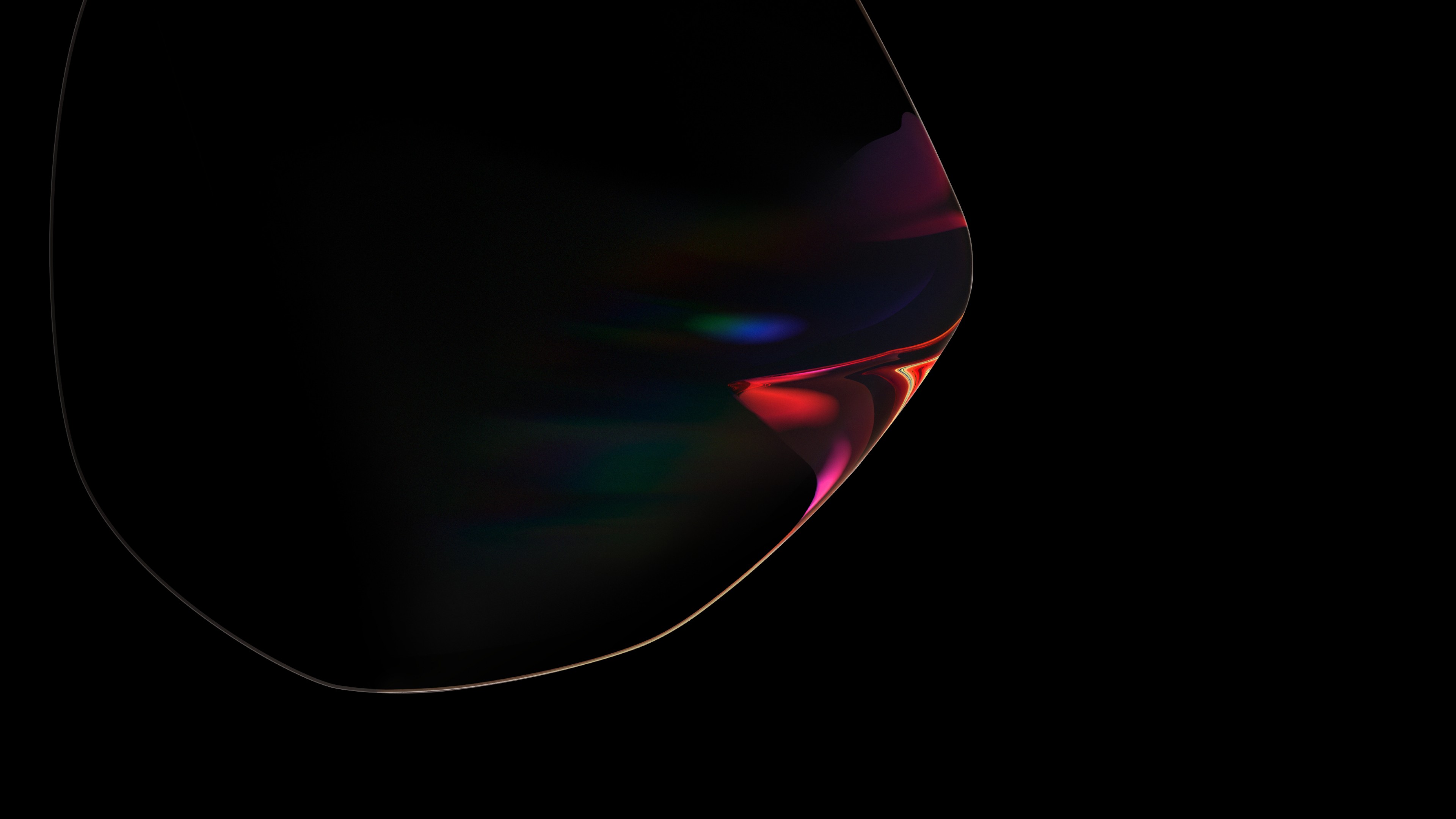 abstract, dark, Samsung Galaxy Note 10, black, 4K, HD Wallpaper