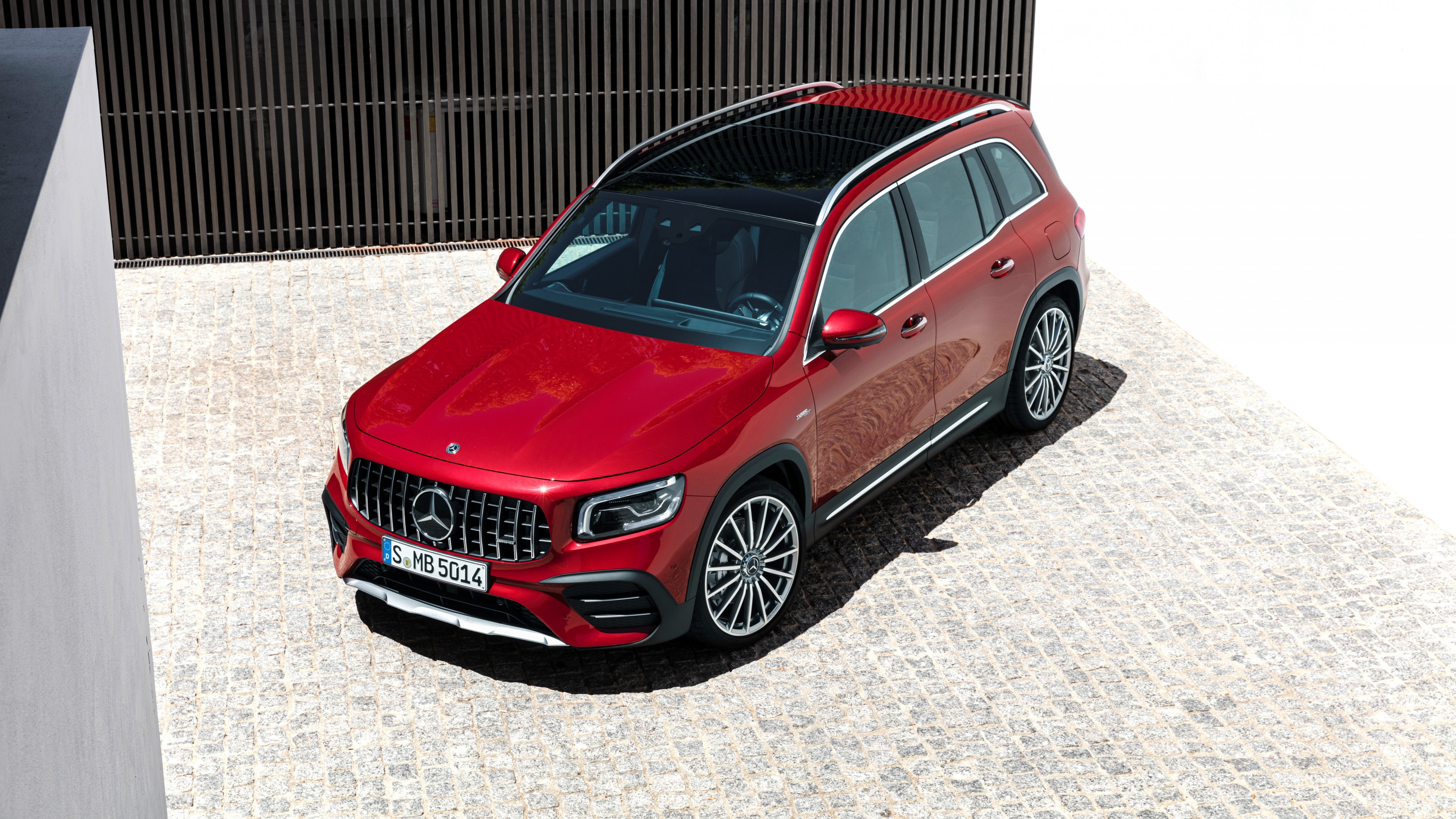 Mercedes-Benz GLB35 AMG 4Matic, SUV, 2020 cars, 4K, HD Wallpaper