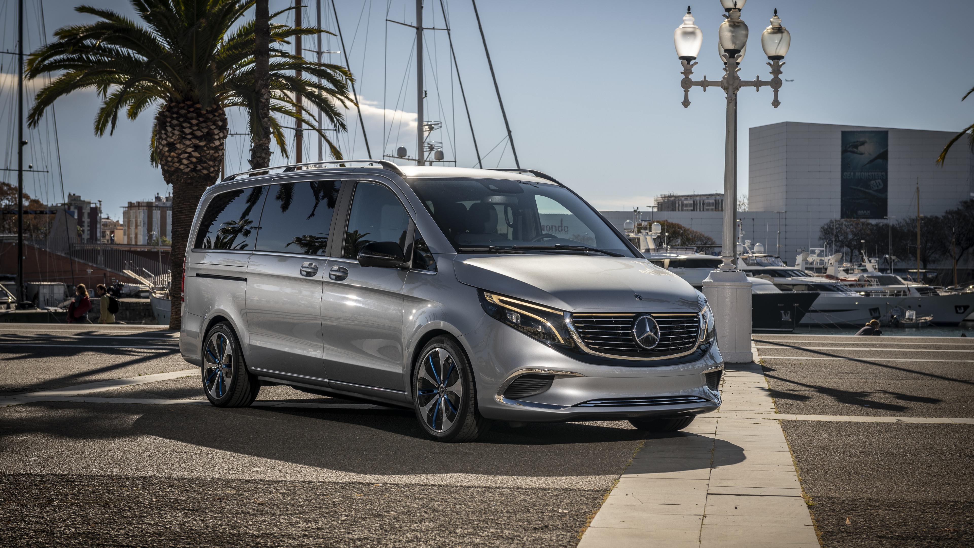 Mercedes-Benz EQV, 2019 cars, electric cars, 4K, HD Wallpaper