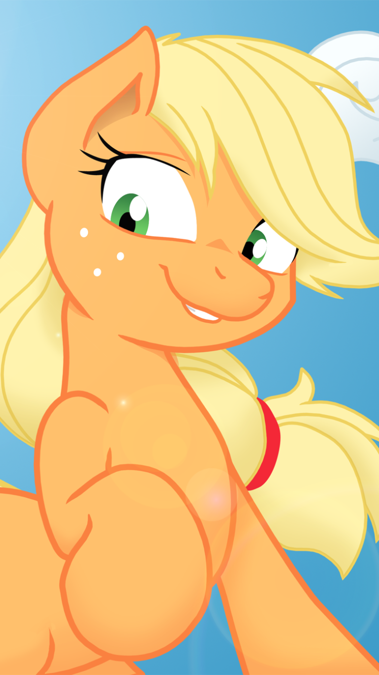 TV Show My Little Pony: Friendship is Magic, Applejack (My Little Pony), 750x1334, Phone HD Wallpaper