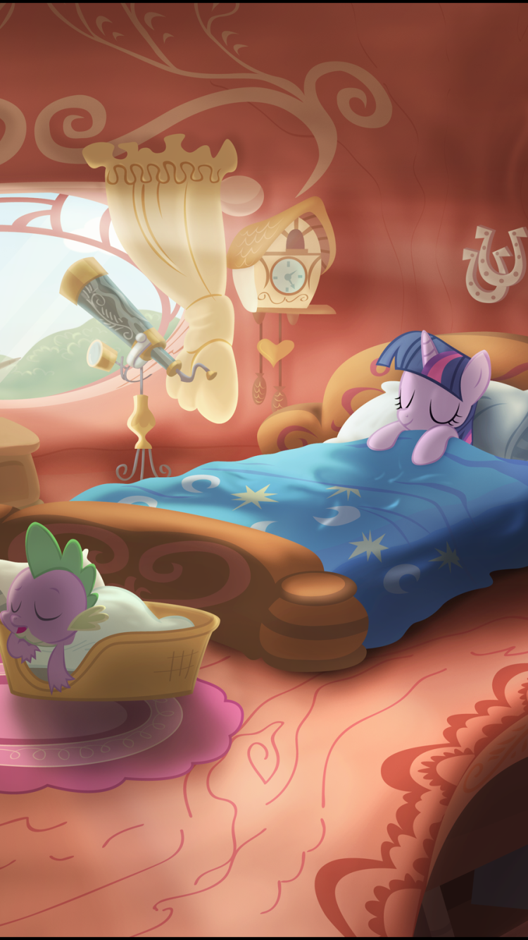TV Show My Little Pony: Friendship is Magic, Dragon, My Little Pony, Twilight Sparkle, 750x1334, Phone HD Wallpaper