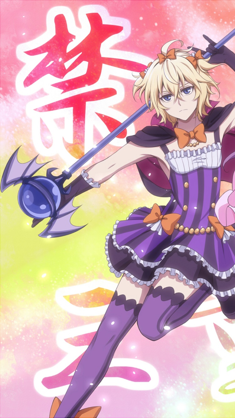 Anime Seraph of the End, Mikaela Hyakuya, Shinoa Hīragi, Yūichirō Hyakuya, 750x1334, Phone HD Wallpaper