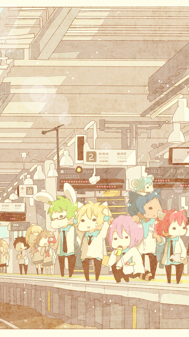 Anime Kurokos Basketball, 750x1334, Phone HD Wallpaper