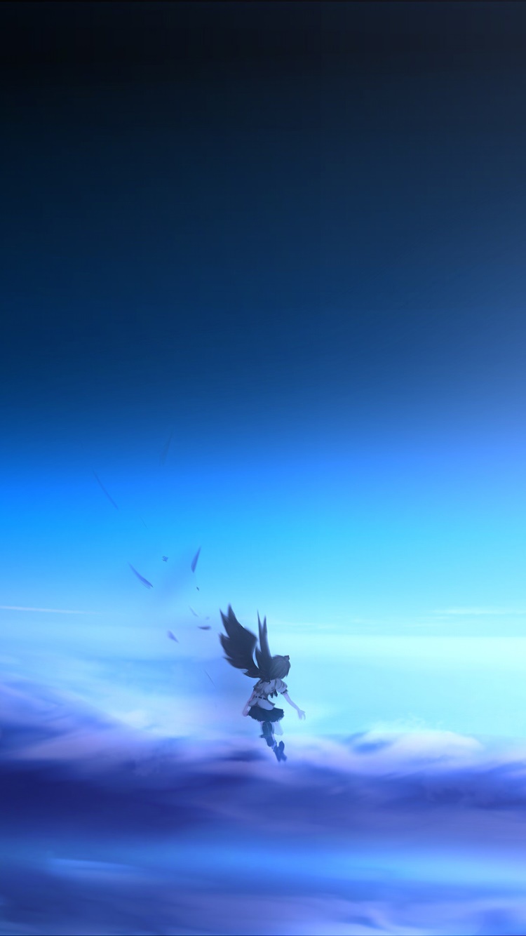 Anime Touhou, 750x1334, Phone HD Wallpaper