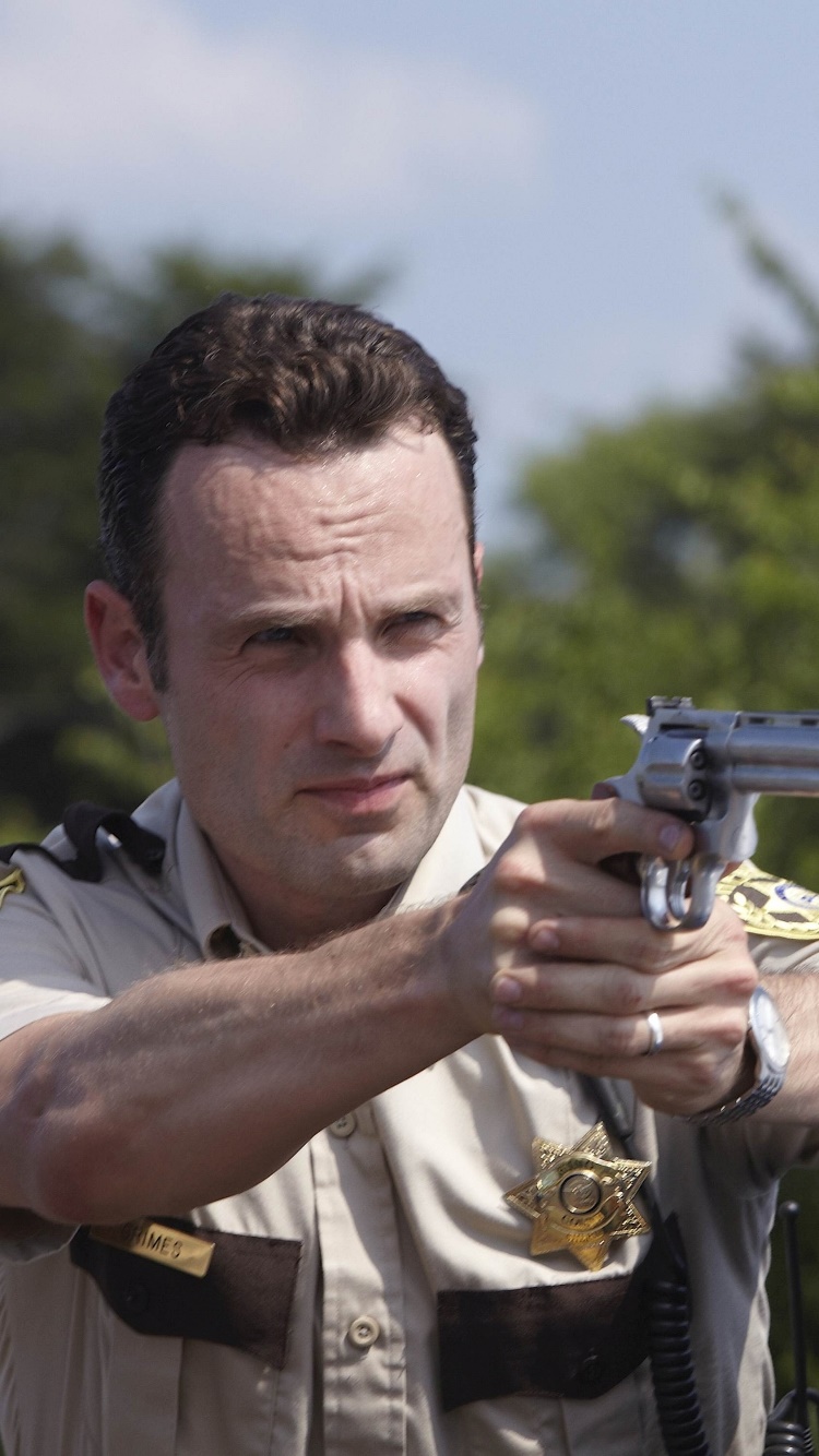TV Show The Walking Dead, Rick Grimes, Jon Bernthal, Shane Walsh, Andrew Lincoln, 750x1334, Phone HD Wallpaper